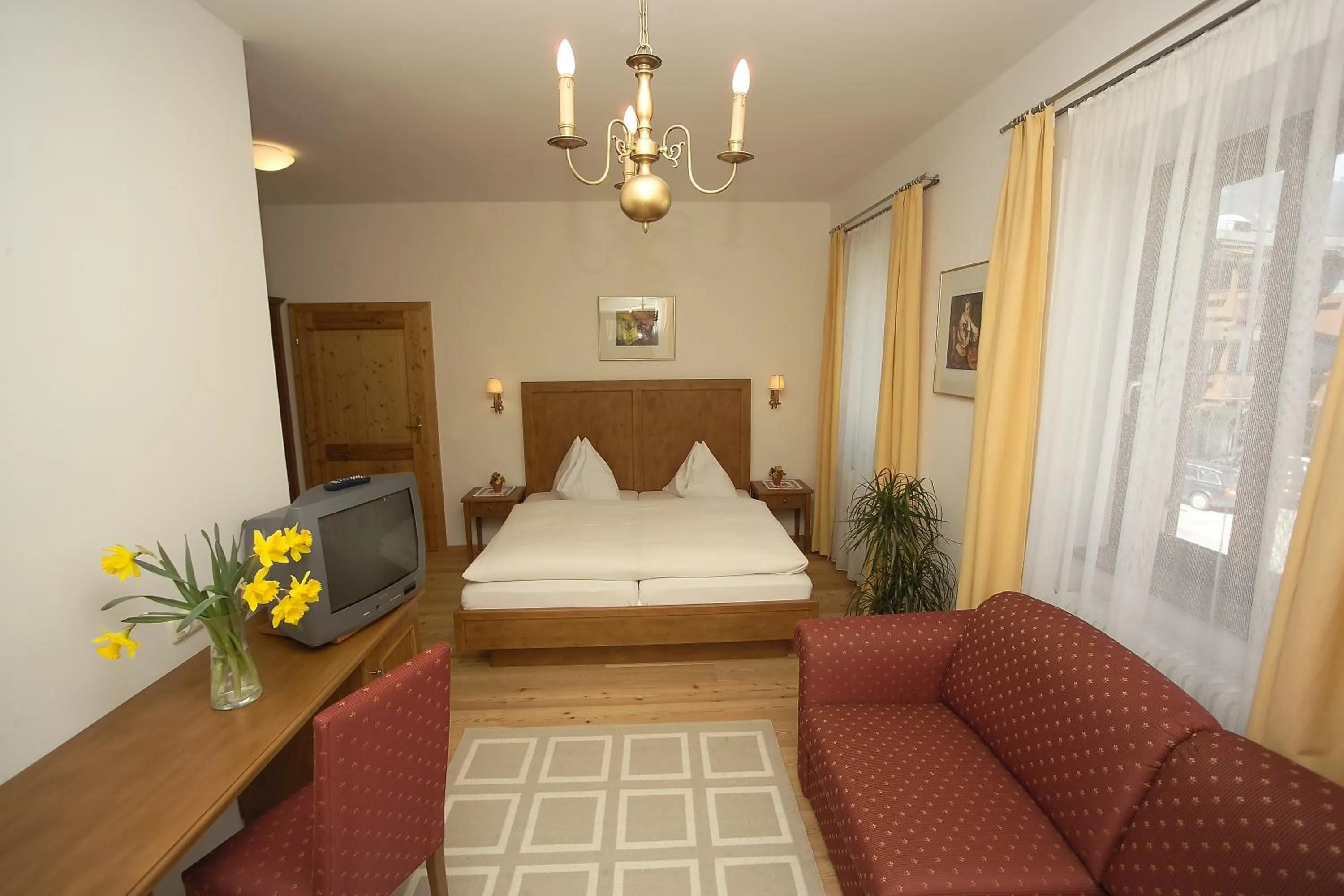 Bedroom, Bed in Gasthof zur Post