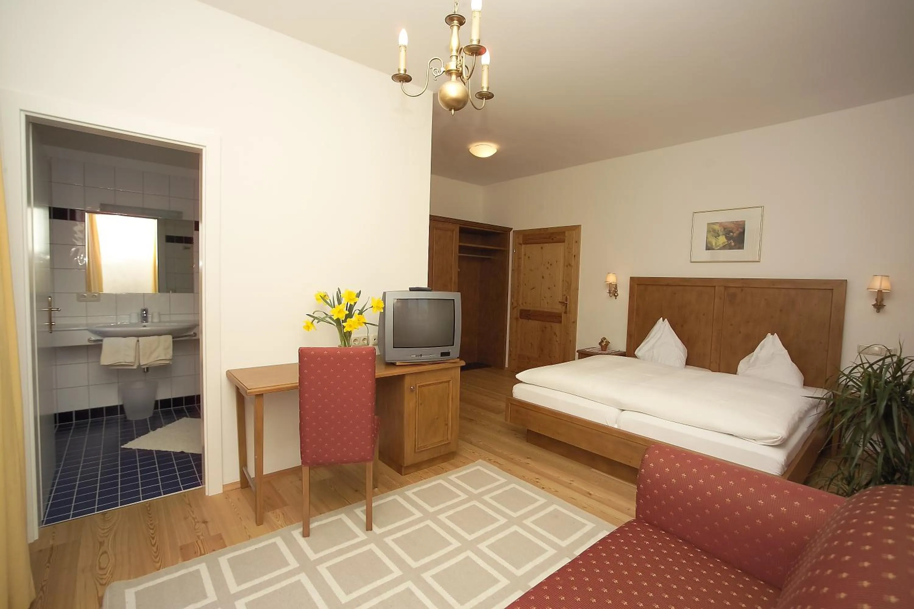 Bedroom, Bed in Gasthof zur Post