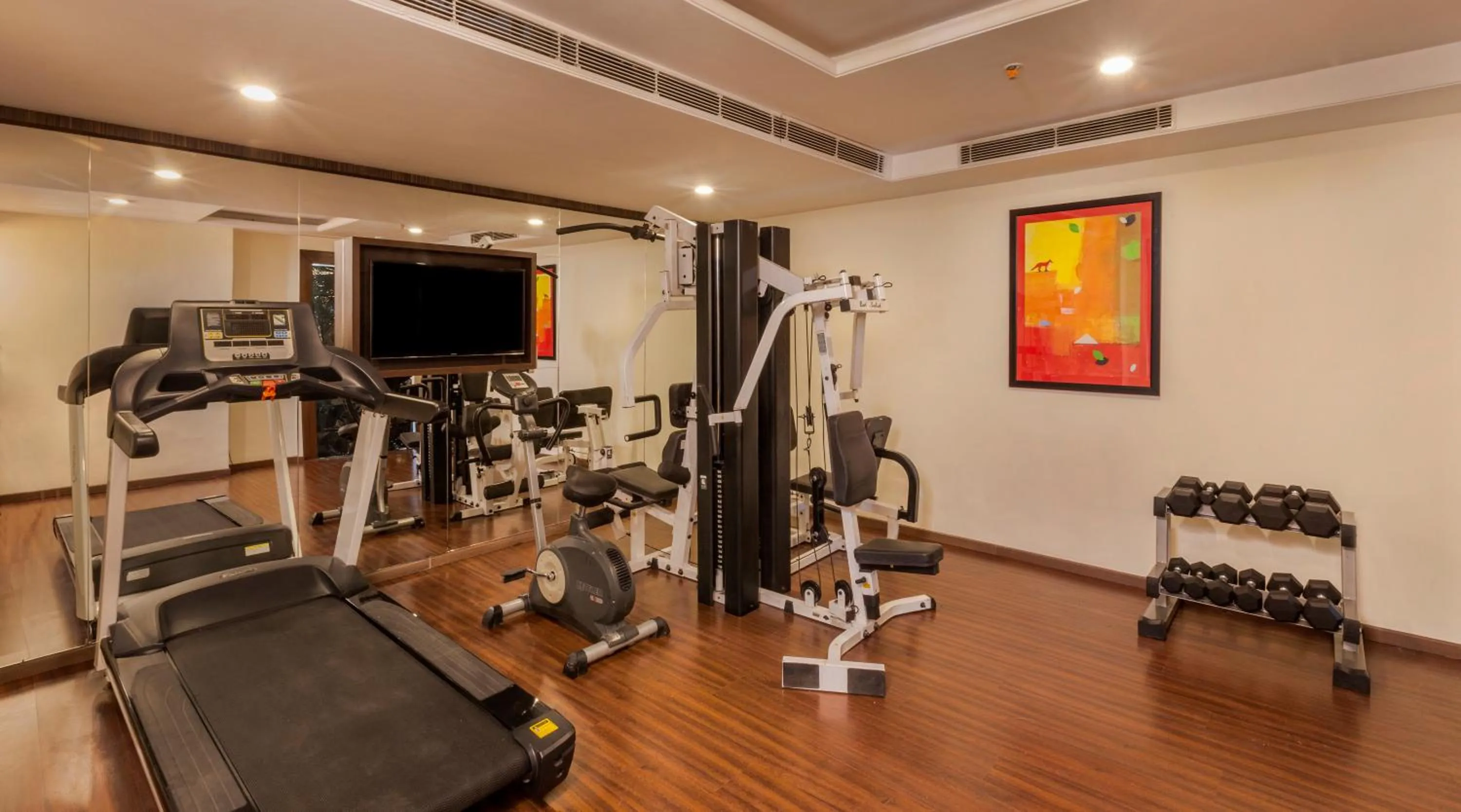 Fitness centre/facilities in Red Fox by Lemon Tree Hotels, Alwar
