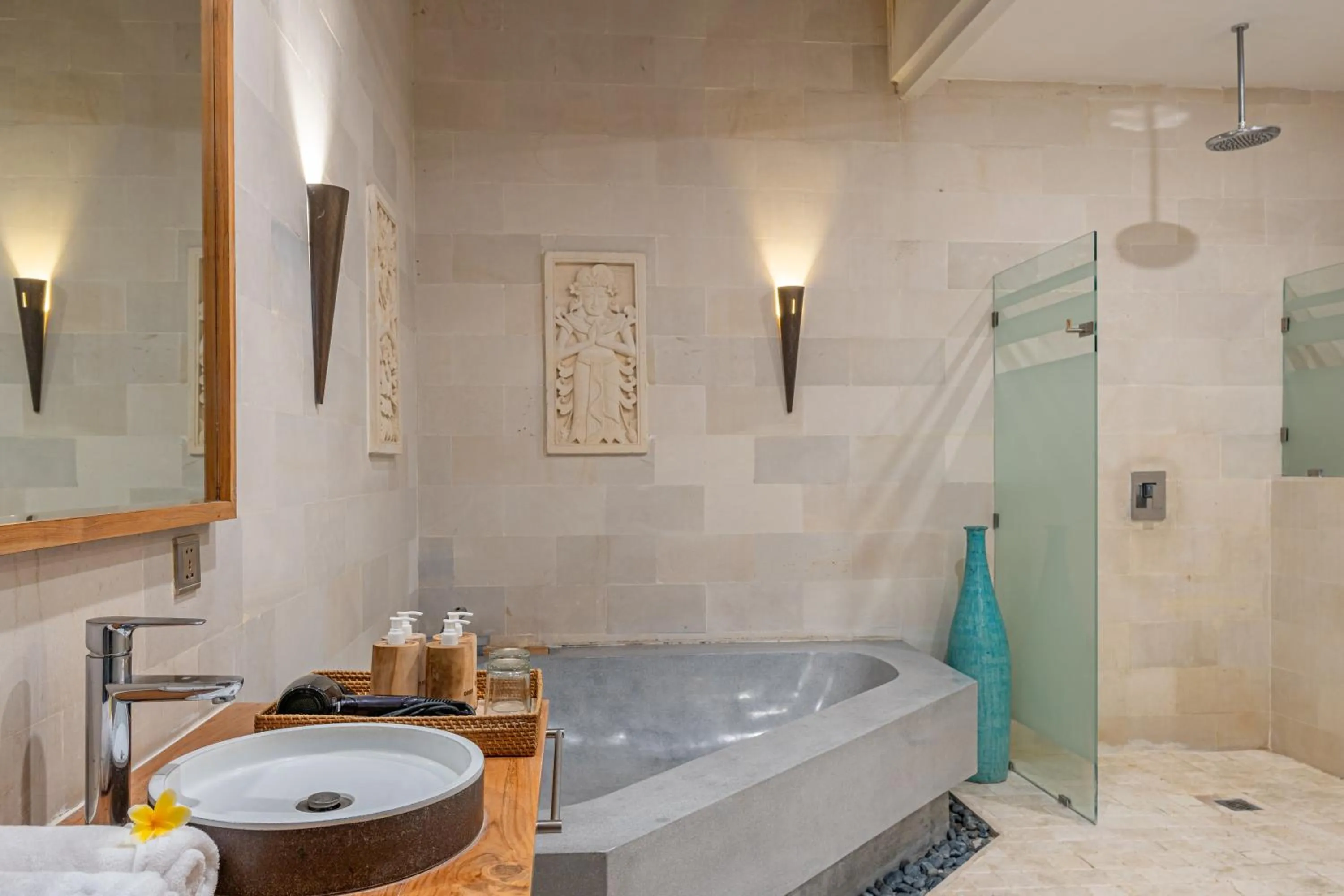 Bathroom in Luxury - Villa K - Central Seminyak