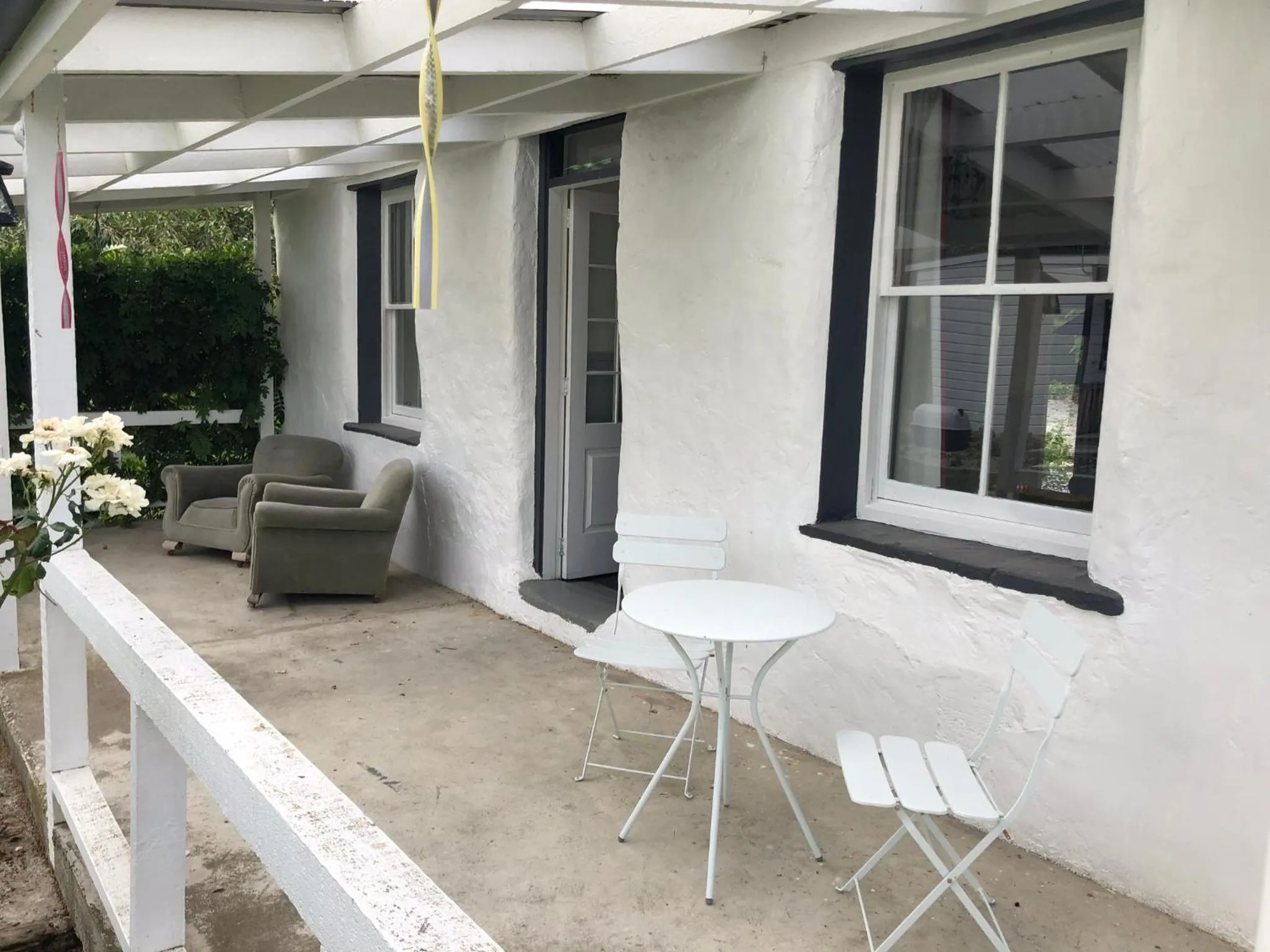 Balcony/Terrace in Granny Stringer’s Cottage