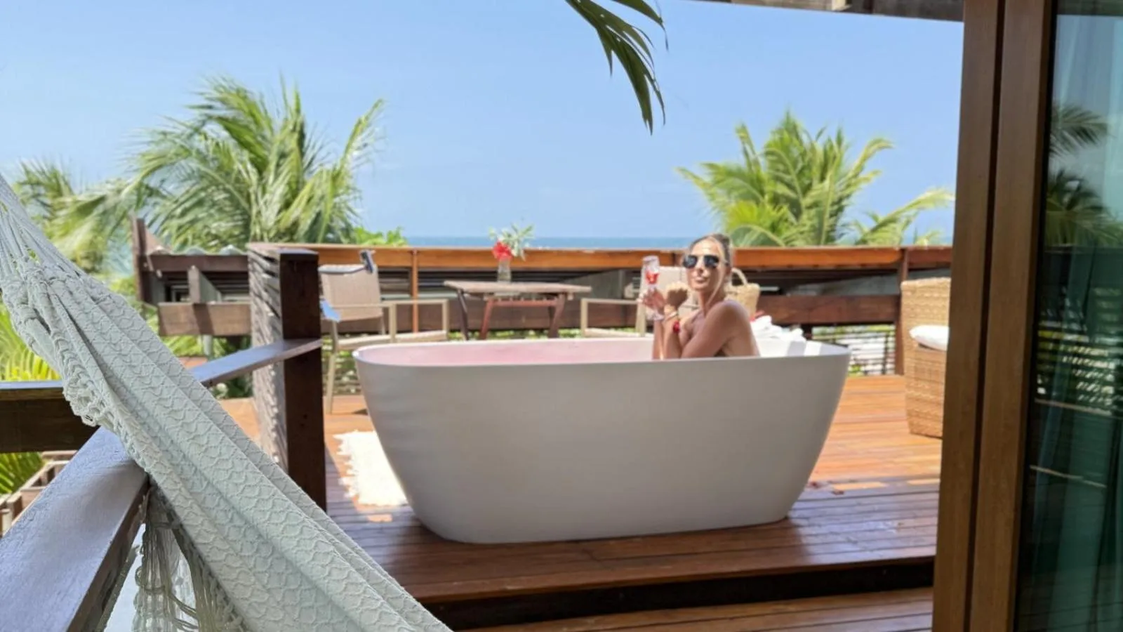 Bath in Pousada Sambass