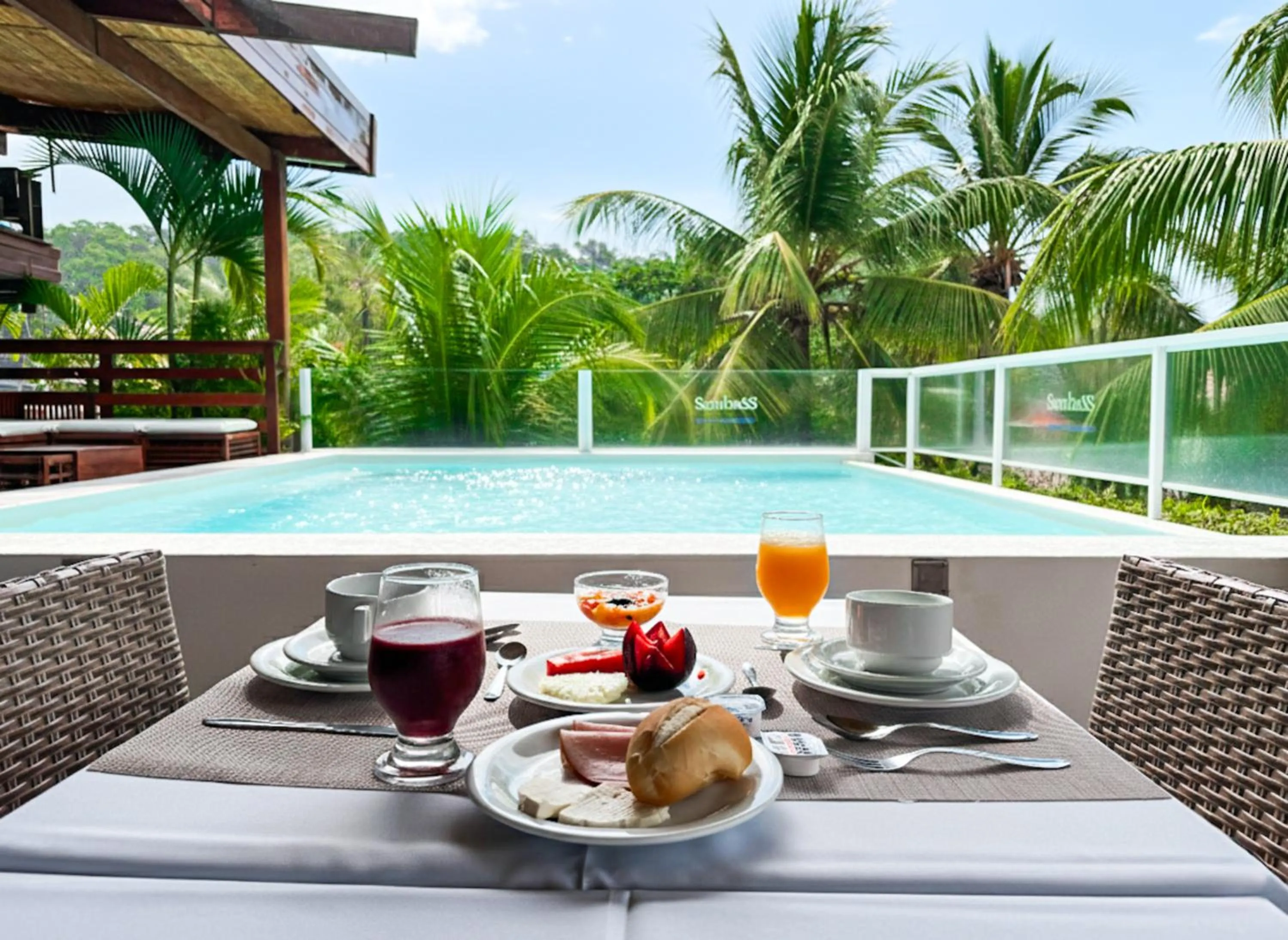 Breakfast in Pousada Sambass