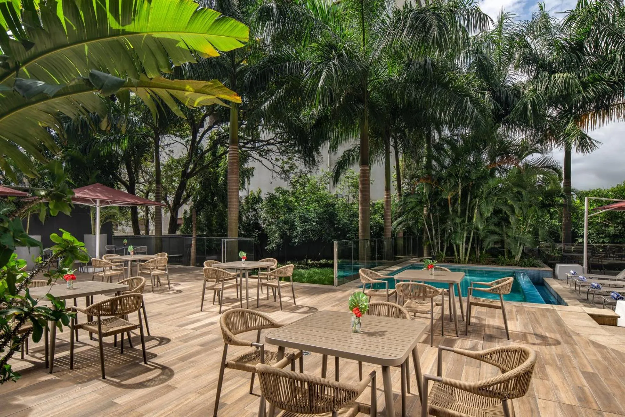 Swimming pool in Crowne Plaza - Dar Es Salaam by IHG