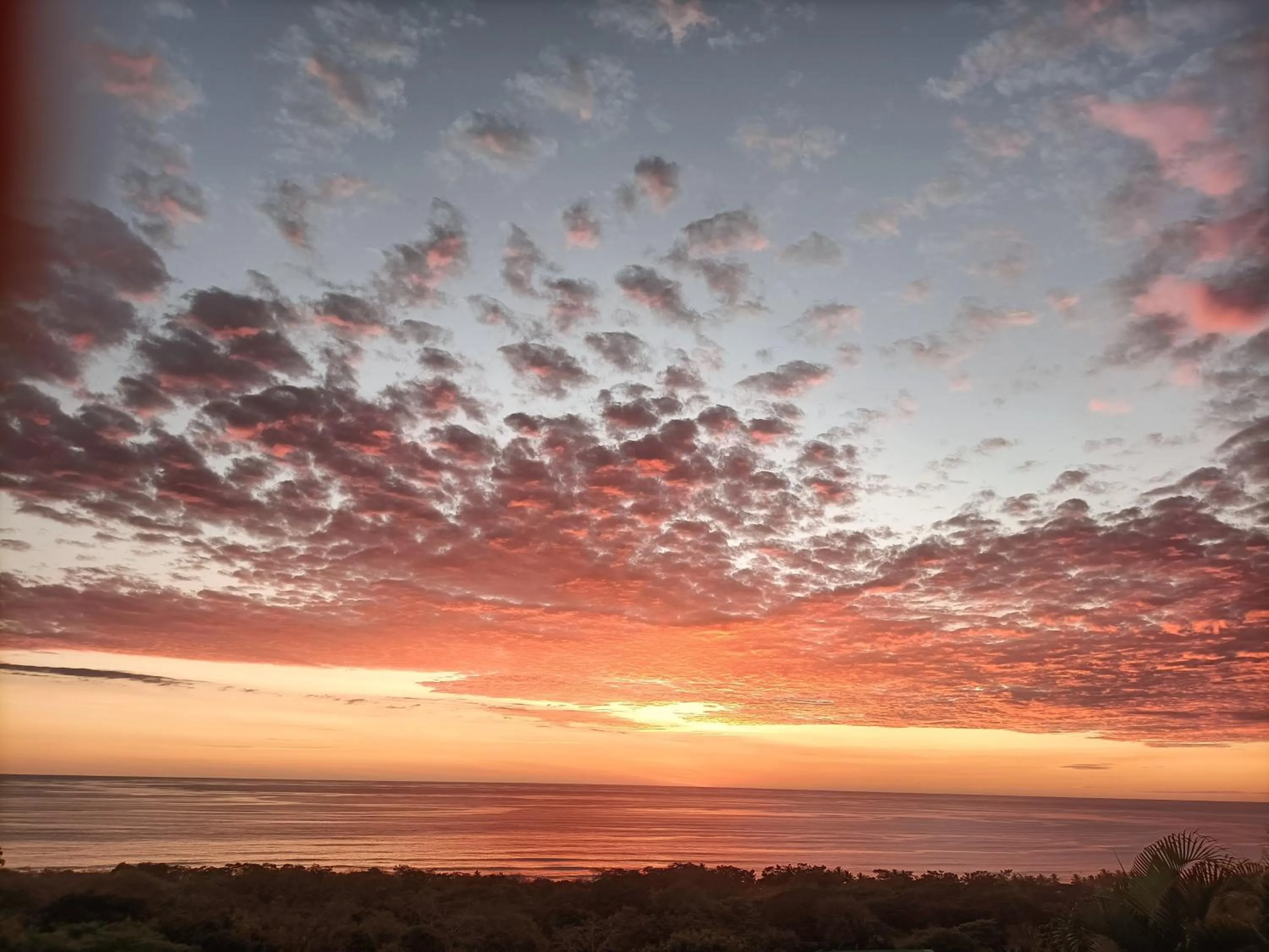 Sunset in Vista Naranja Ocean View House