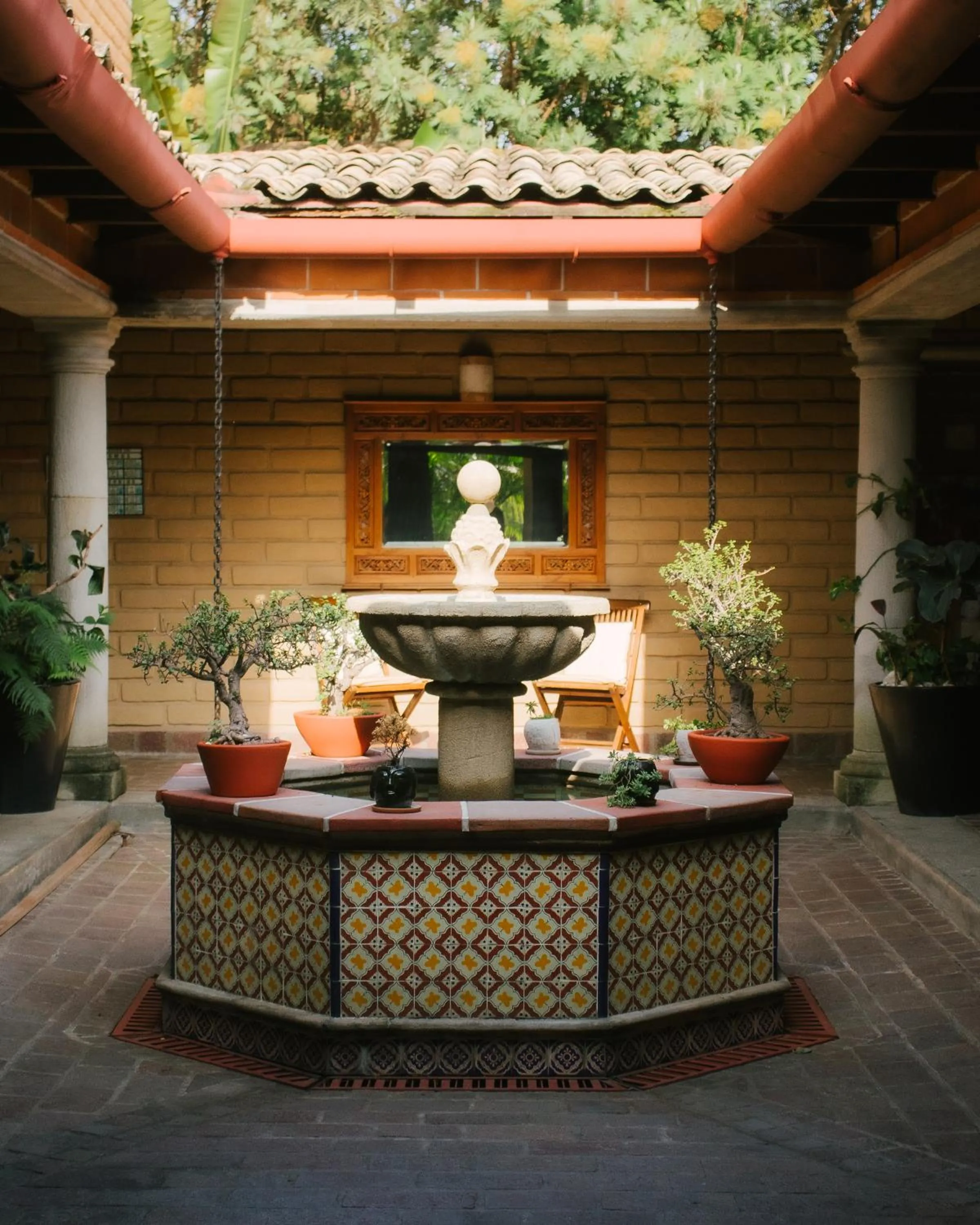 Patio in La Buena Vibra Wellness Resort & Spa