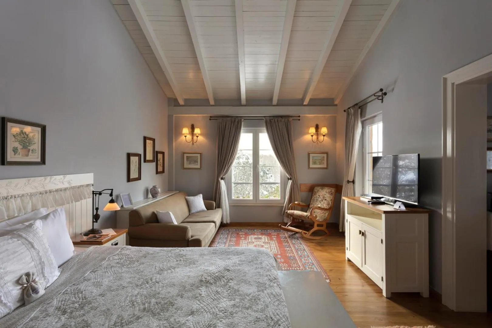 Bed in Casa Lavanda Boutique Hotel