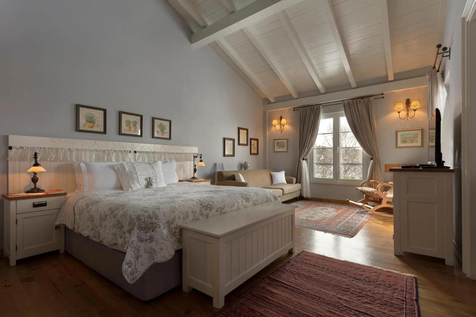 Bed in Casa Lavanda Boutique Hotel