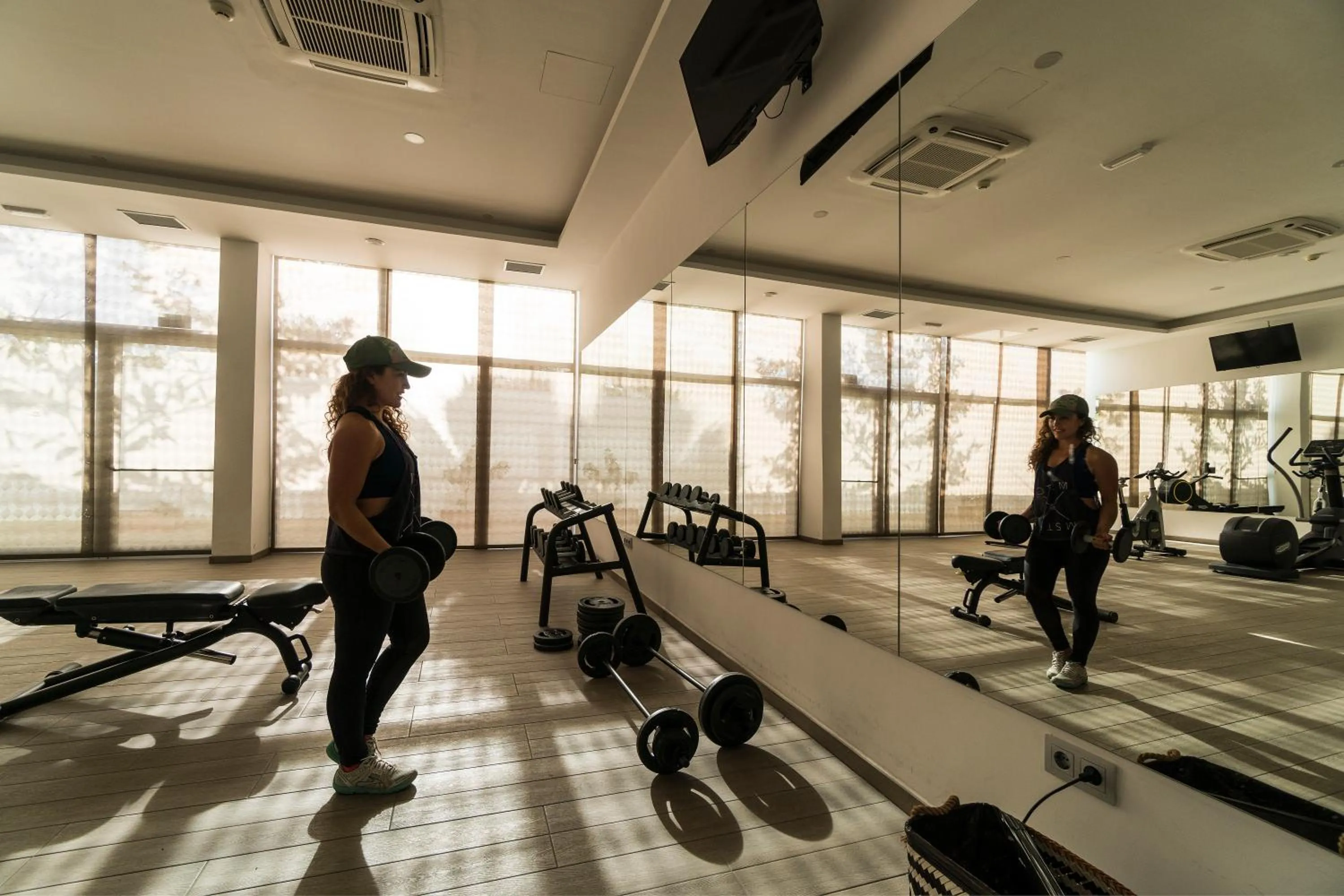 Fitness centre/facilities in Royal Palm Resort & Spa - Adults Only