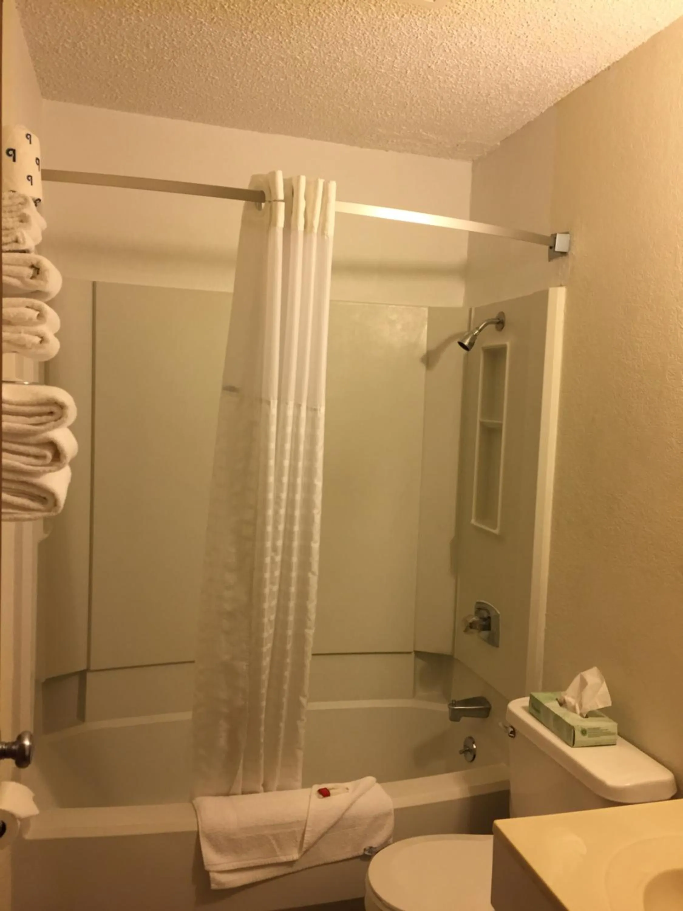 Shower in Super 8 by Wyndham Raton