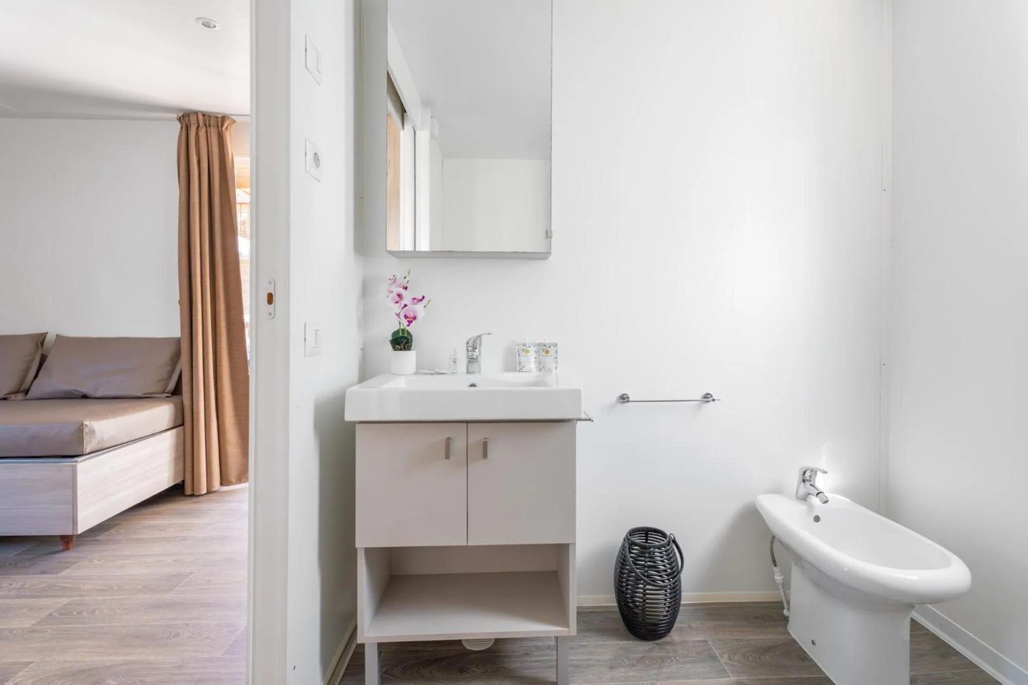 Bathroom in Club del Sole Marina Romea Easy Camping Village