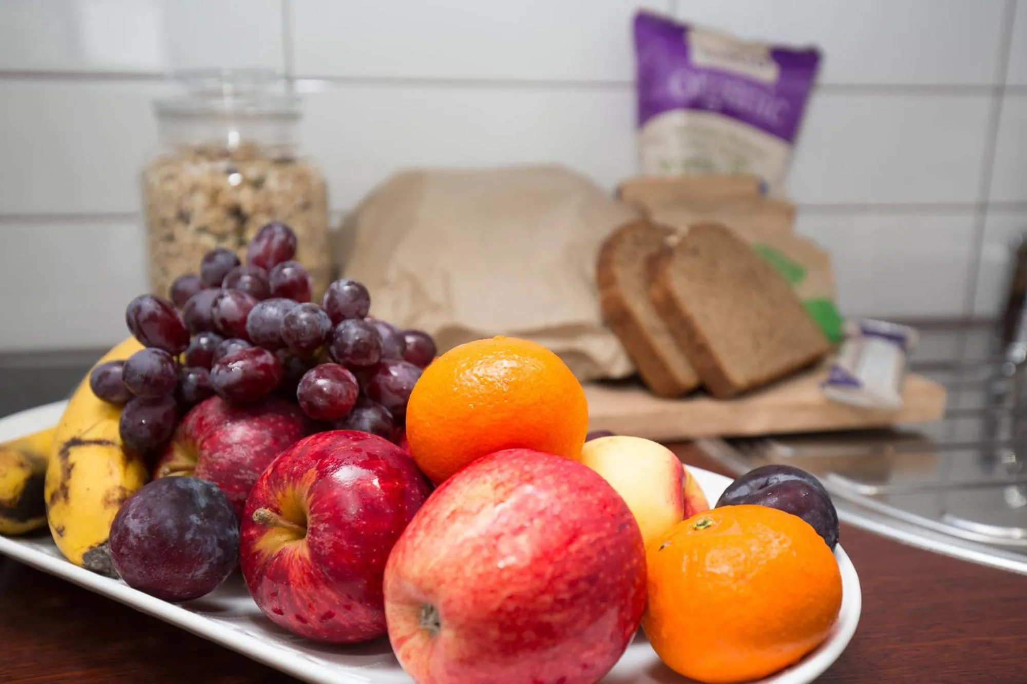 Food close-up in Treghan Luxury Lodge