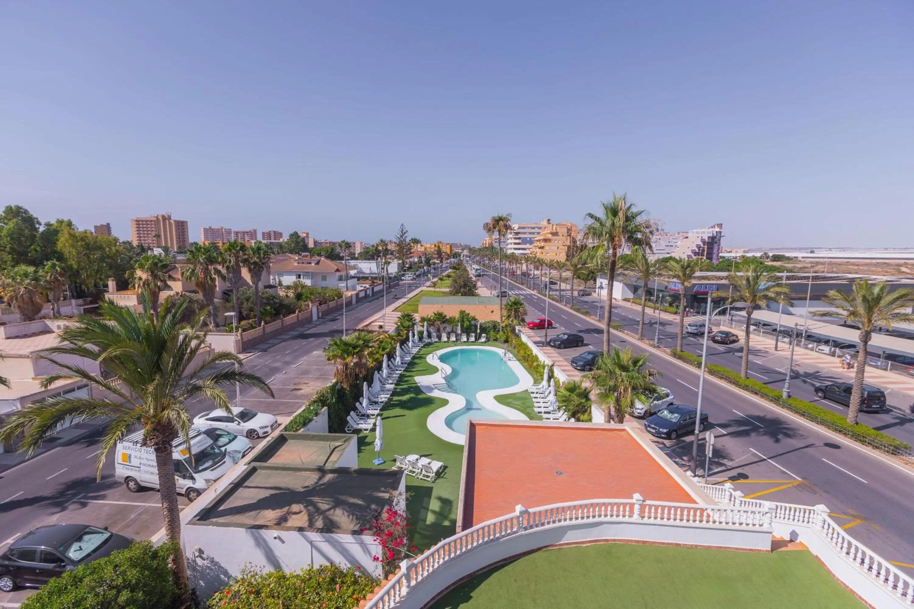 Bird's eye view in Moon Dreams Roquetas