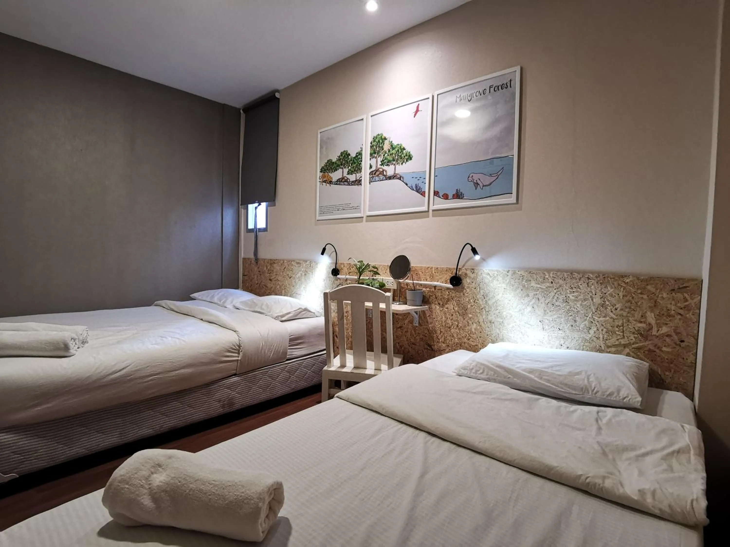 Bed in FORESTTEL.BKK