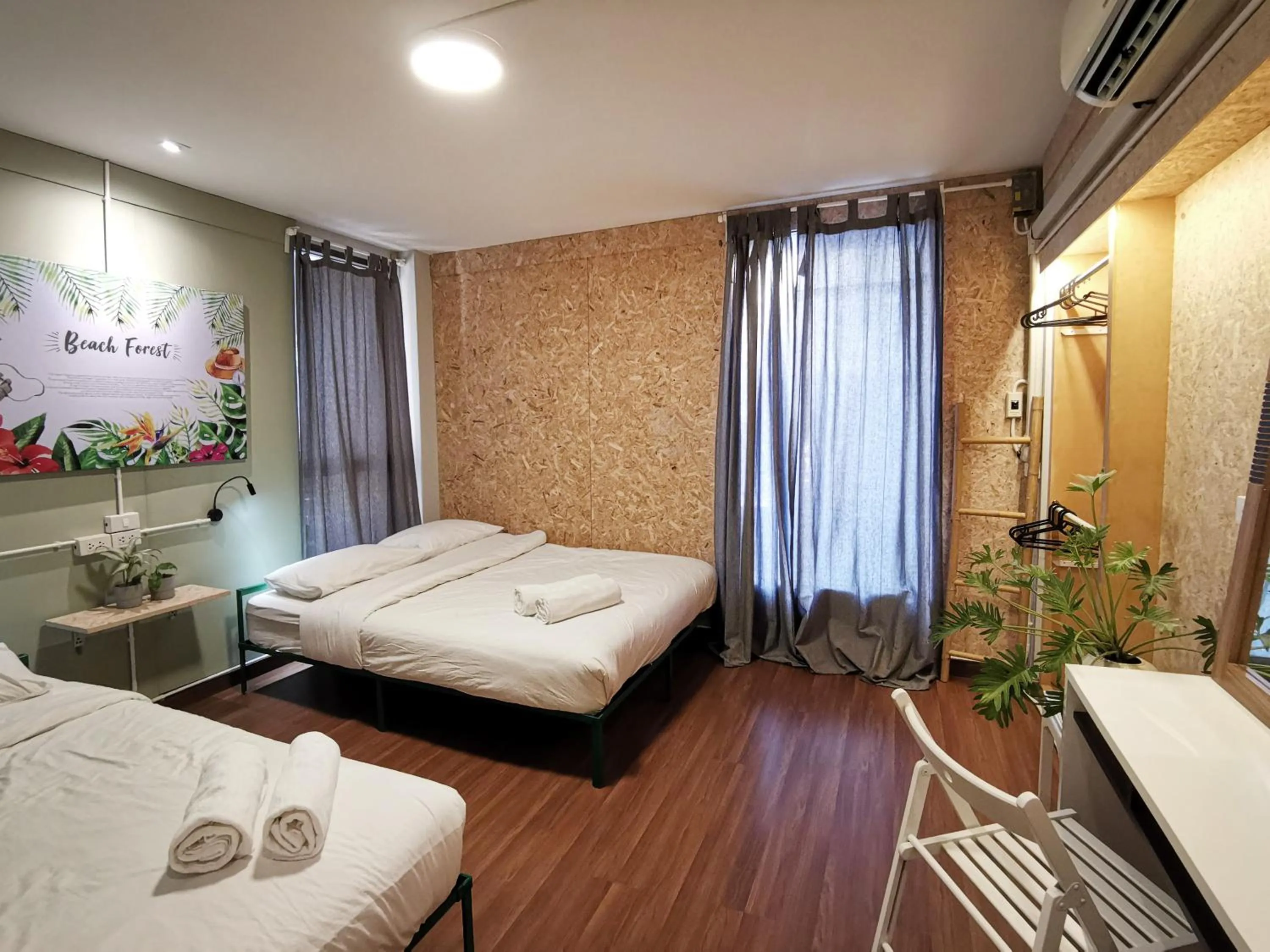 Bedroom, Bed in FORESTTEL.BKK
