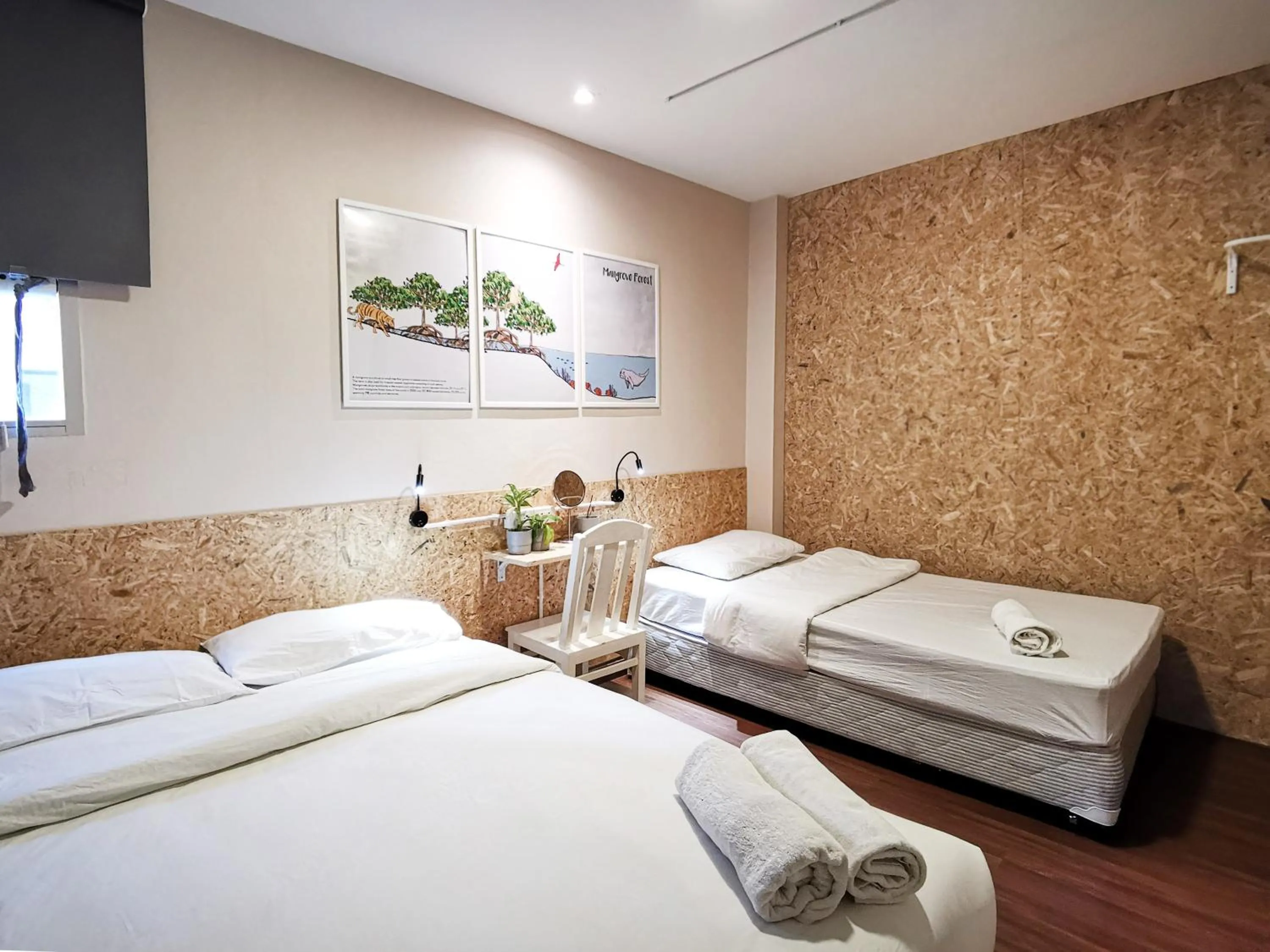 Bed in FORESTTEL.BKK