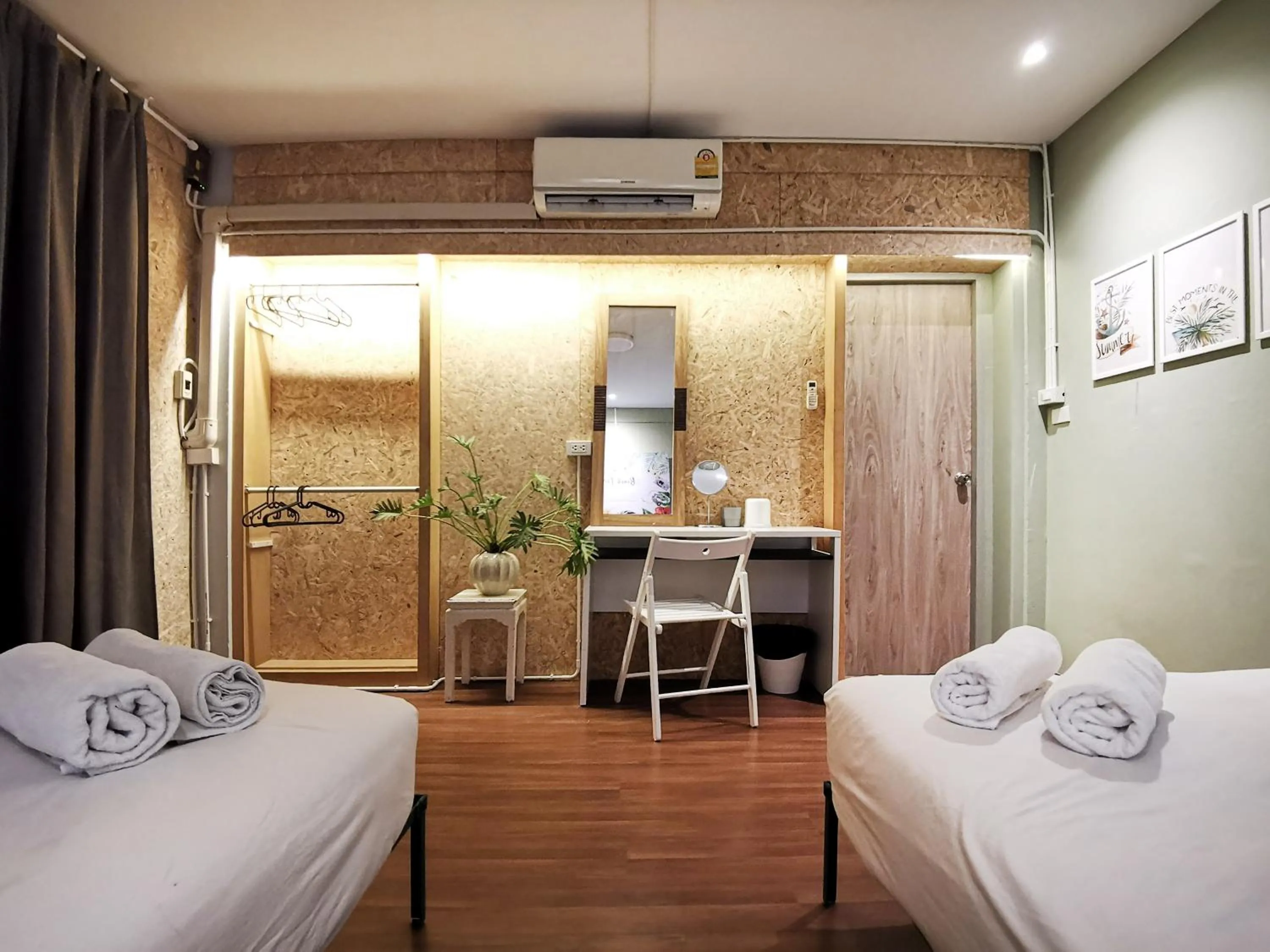 Photo of the whole room, Bed in FORESTTEL.BKK