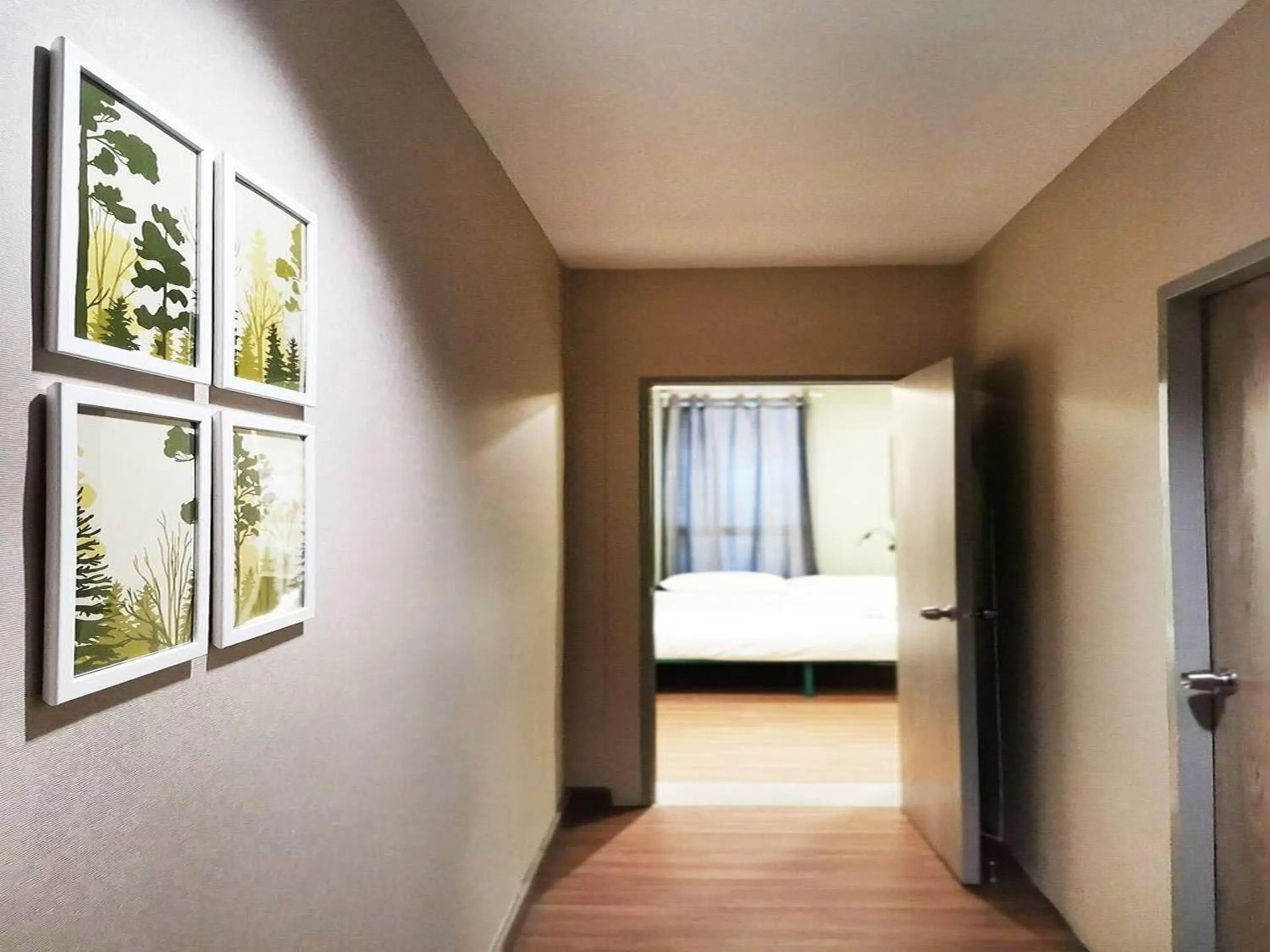 Photo of the whole room, Bed in FORESTTEL.BKK