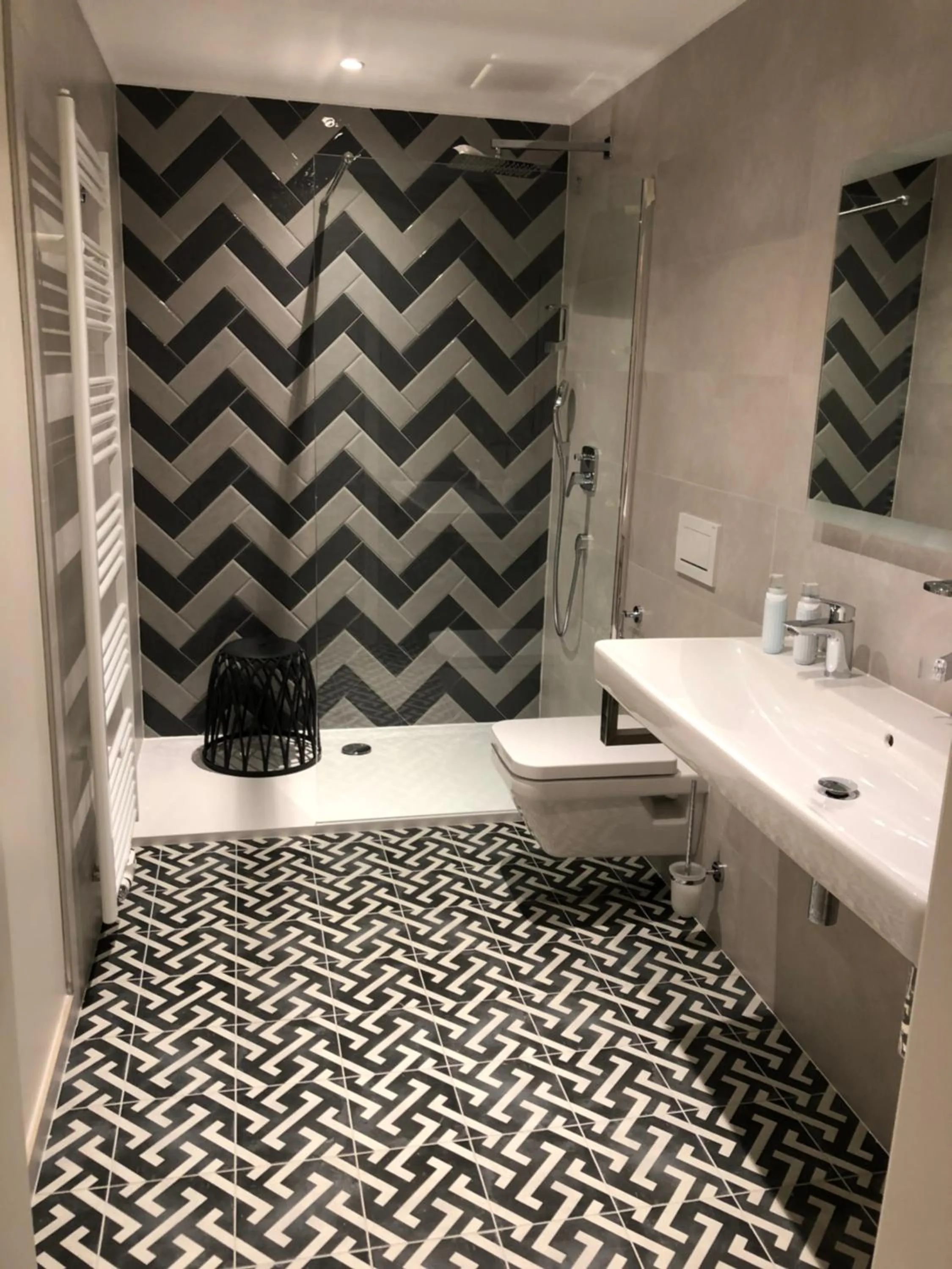 Shower in Reichel-Appartements