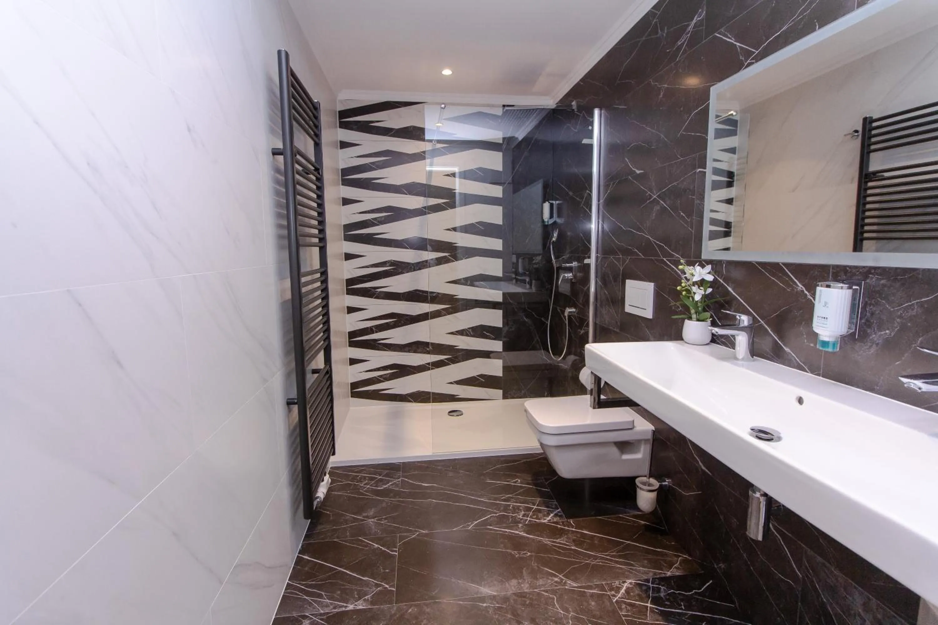 Shower in Reichel-Appartements