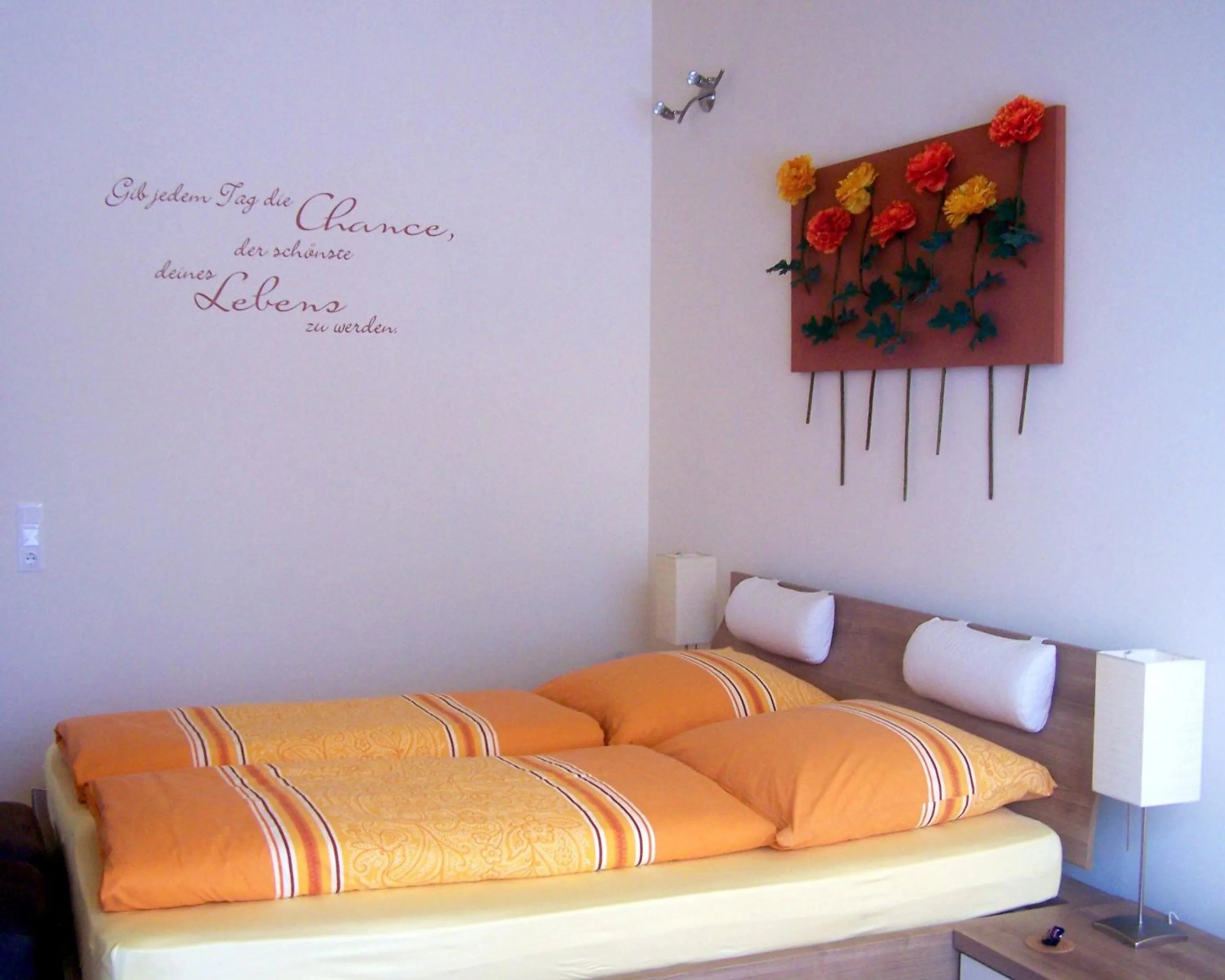 Bedroom, Bed in Badische Landoase