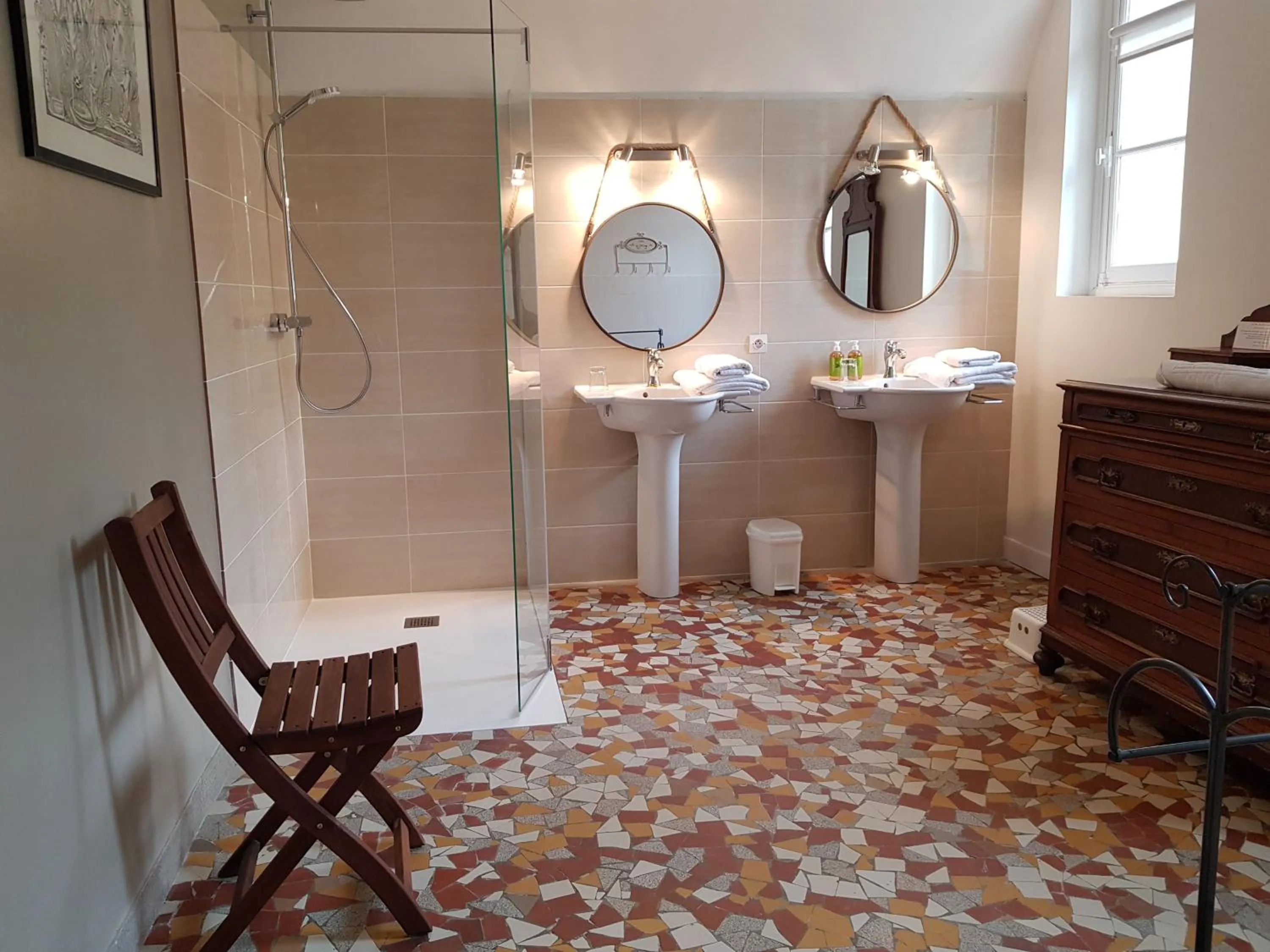 Bathroom in Domaine de l'Oie Rouge