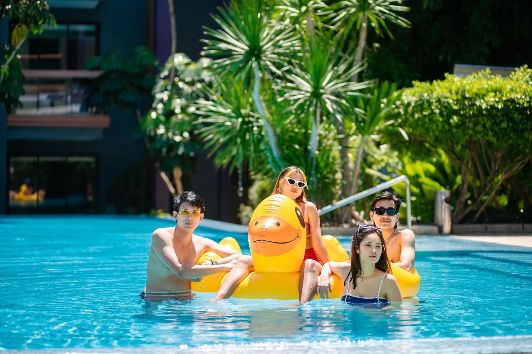 Pool view in Holiday Inn Express Phuket Patong Beach Central by IHG