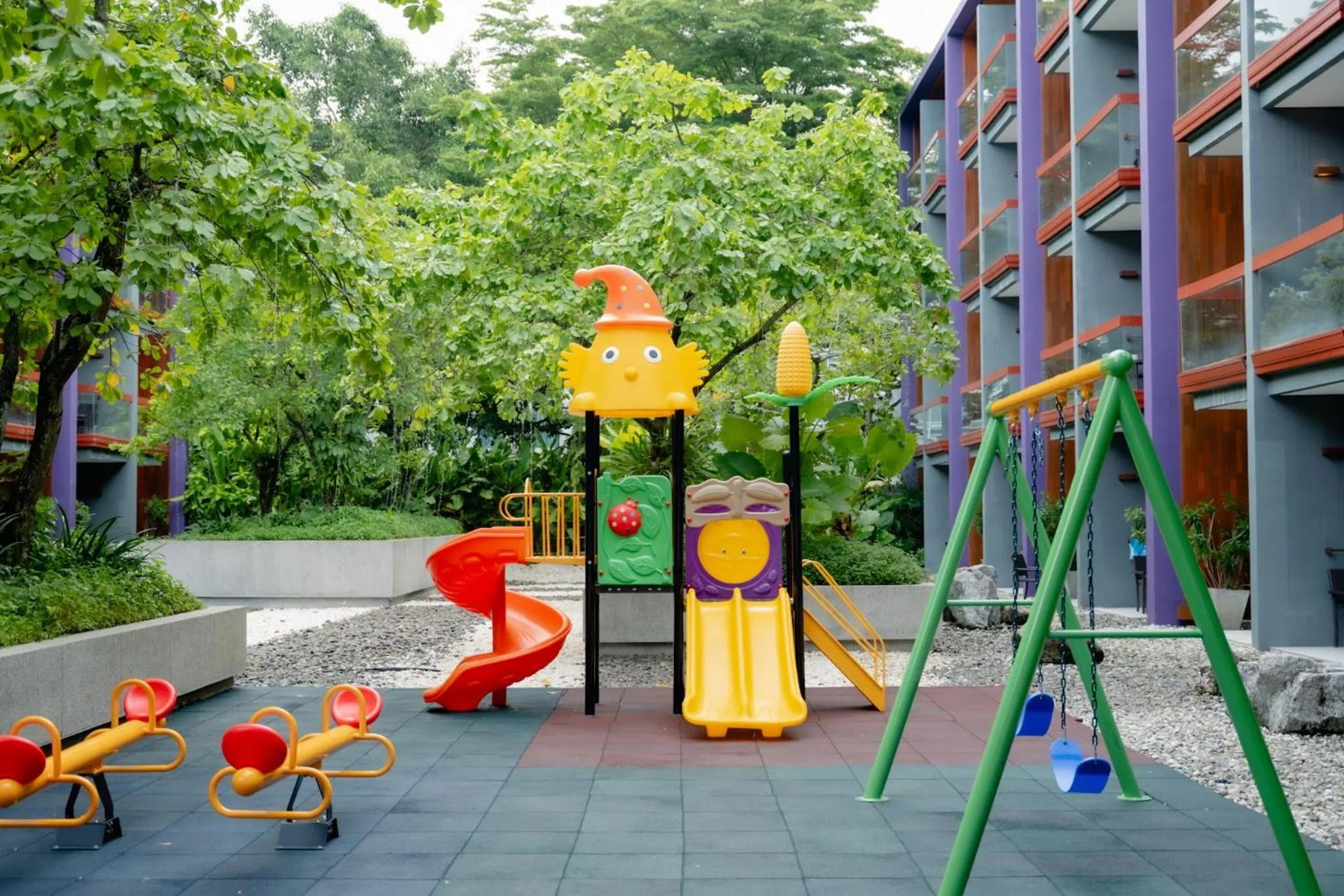 Children play ground in Holiday Inn Express Phuket Patong Beach Central by IHG