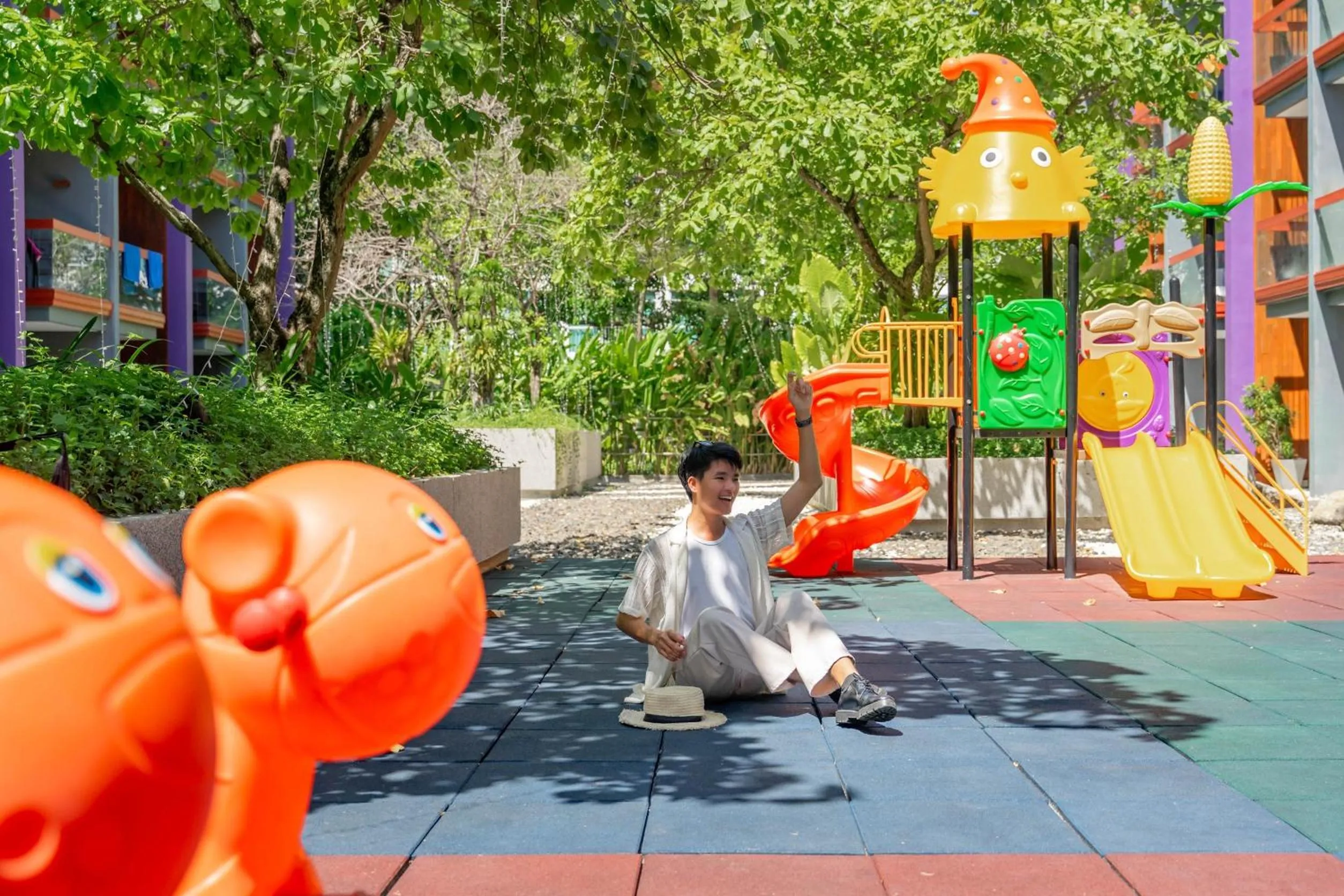 Children play ground in Holiday Inn Express Phuket Patong Beach Central by IHG