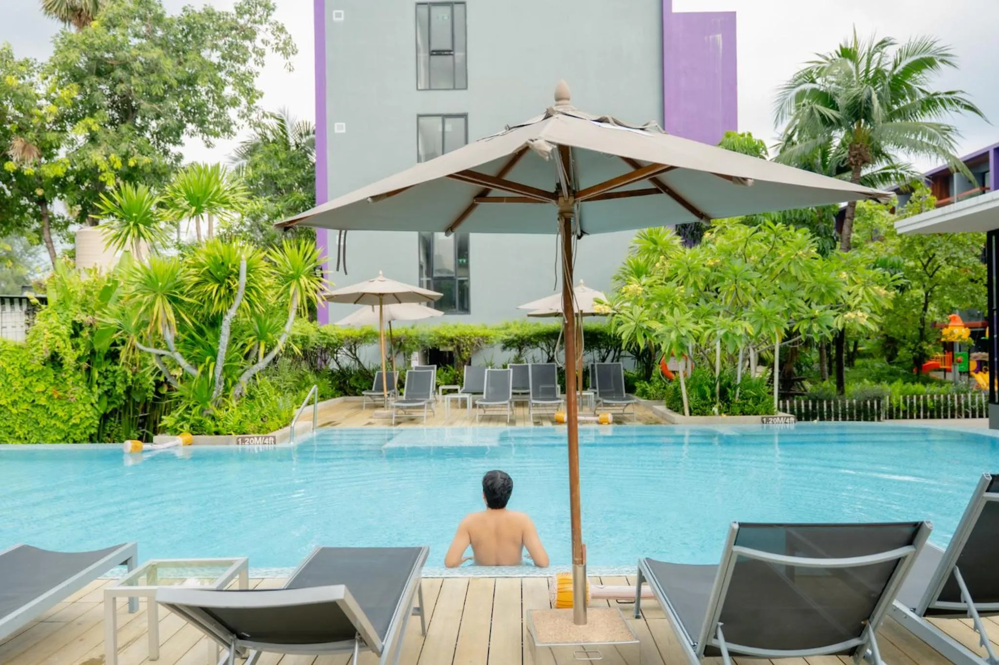 Swimming pool in Holiday Inn Express Phuket Patong Beach Central by IHG