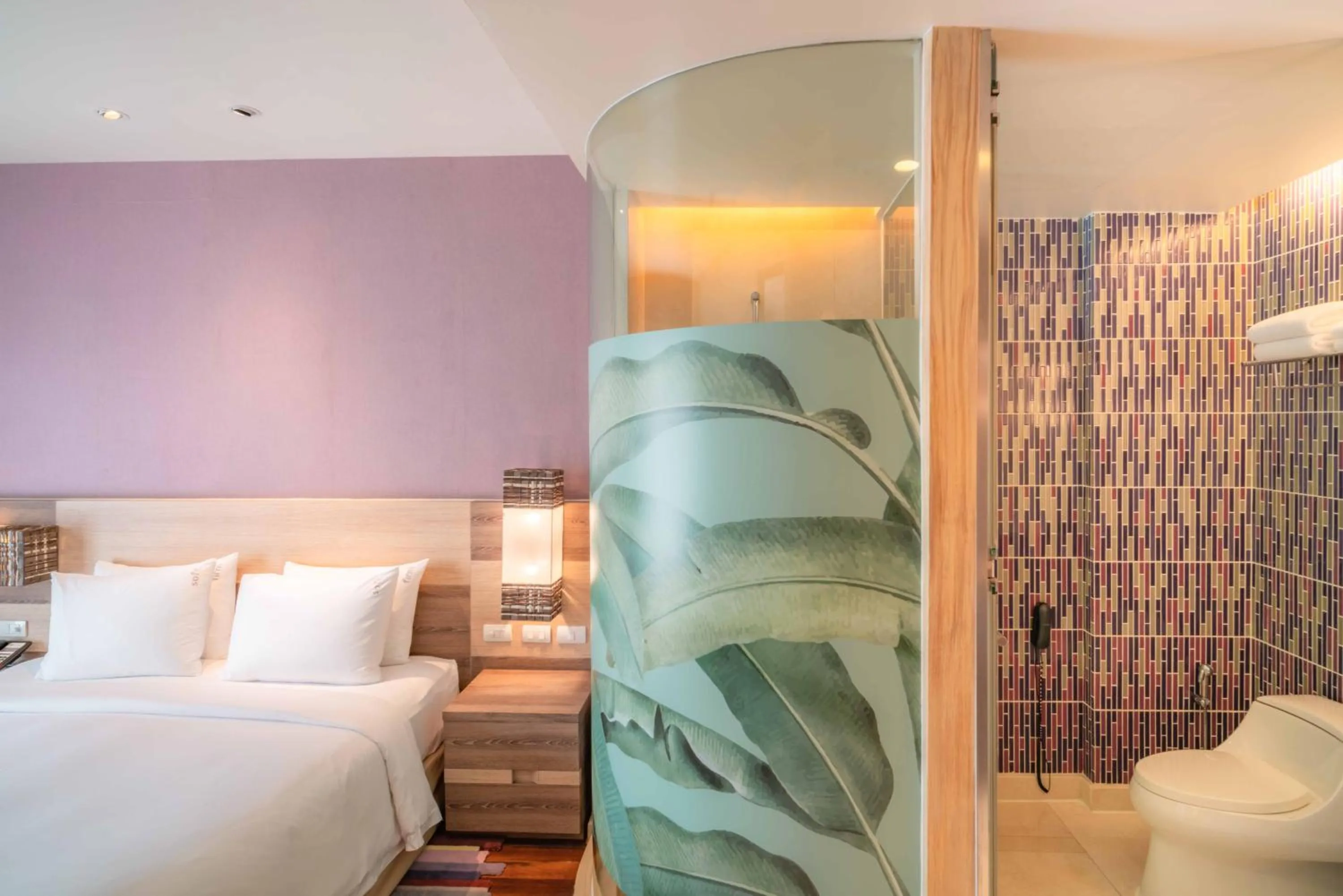 Shower, Bed in Holiday Inn Express Phuket Patong Beach Central by IHG