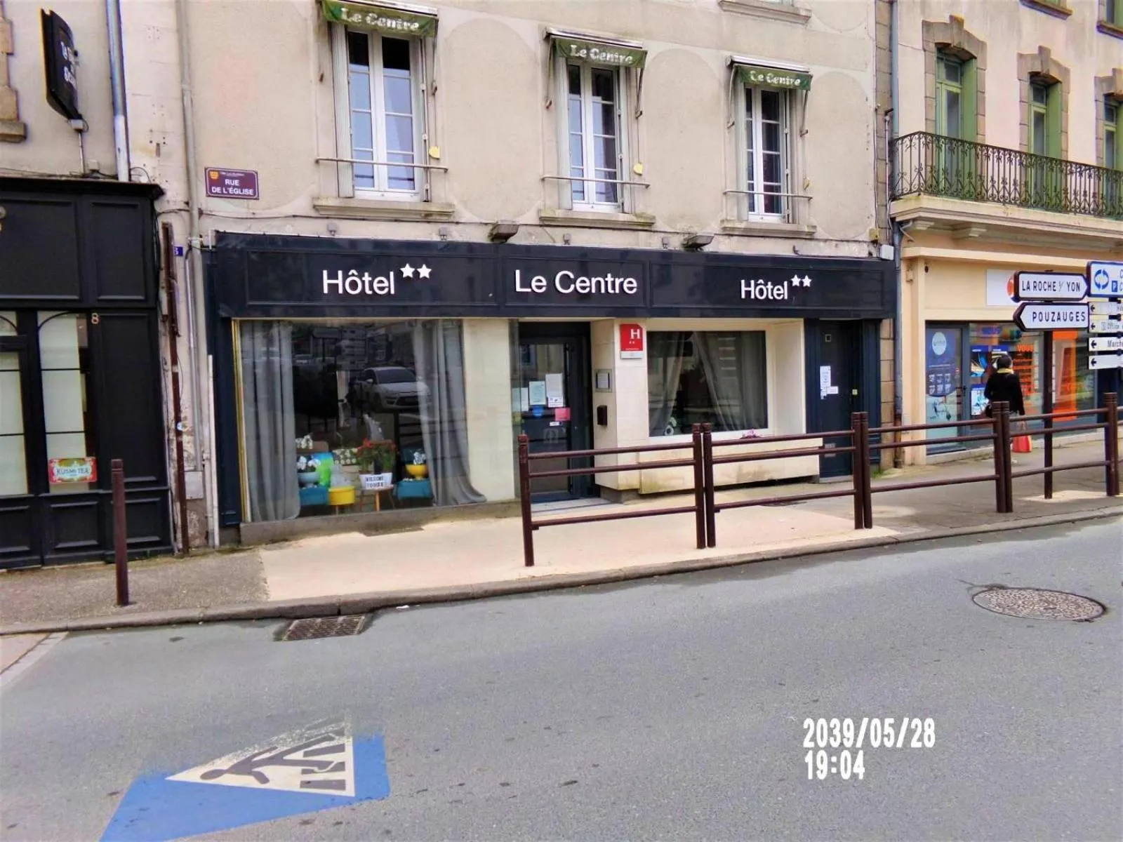 Property building in Hôtel Le Centre