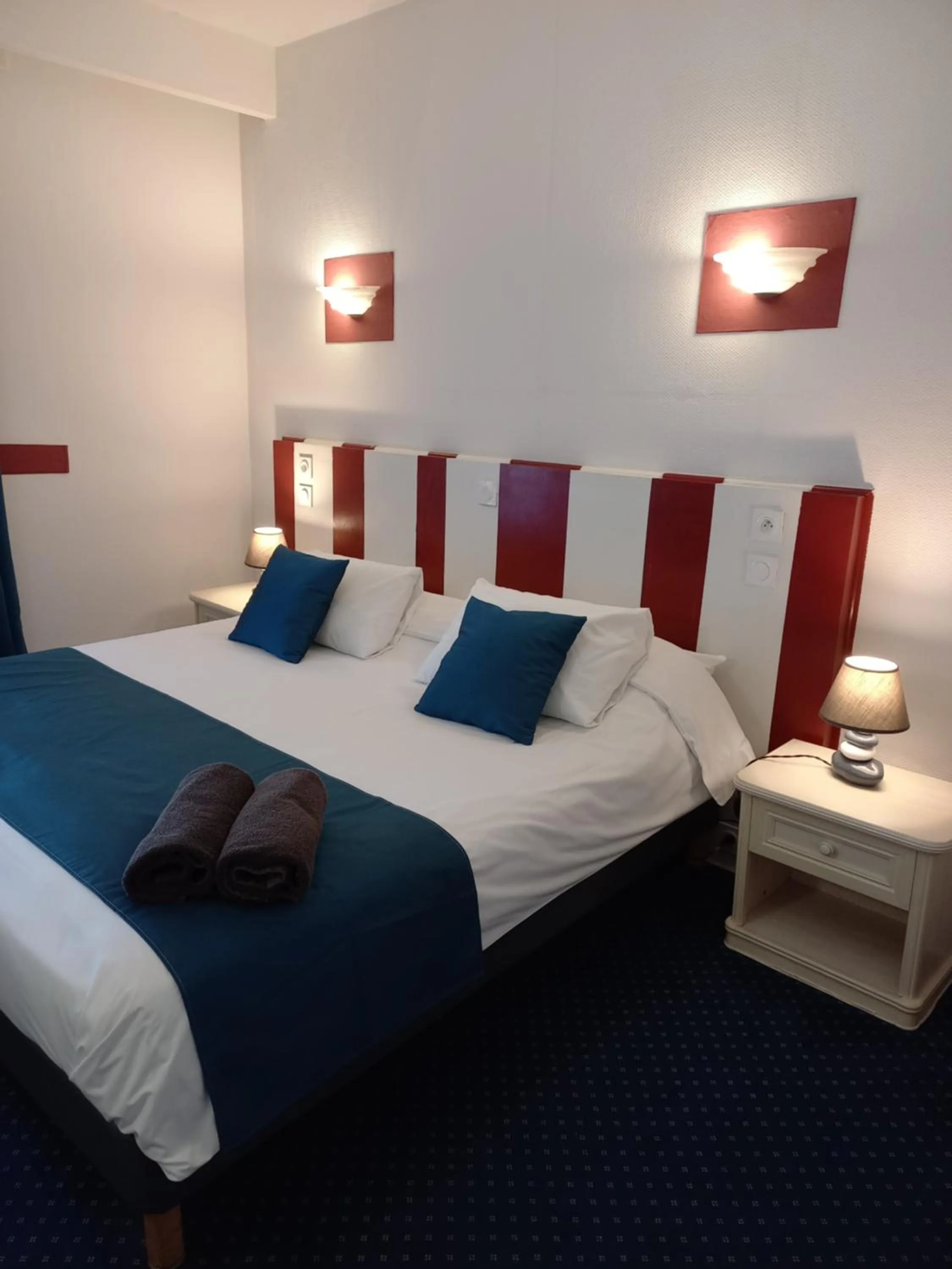 Bed in Hôtel Le Centre