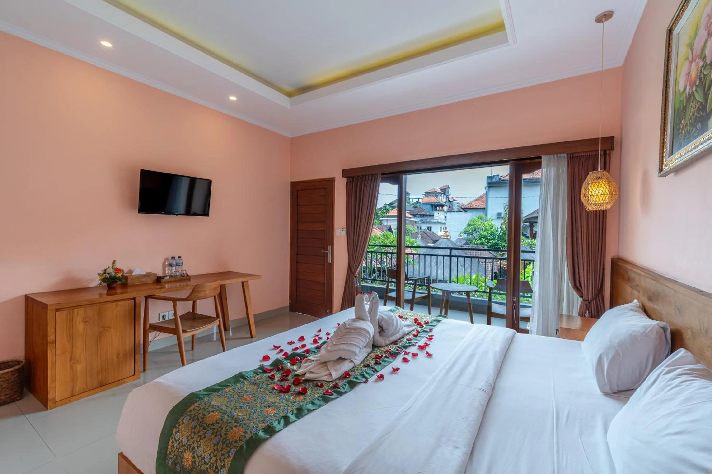 Photo of the whole room, Bed in Astana House