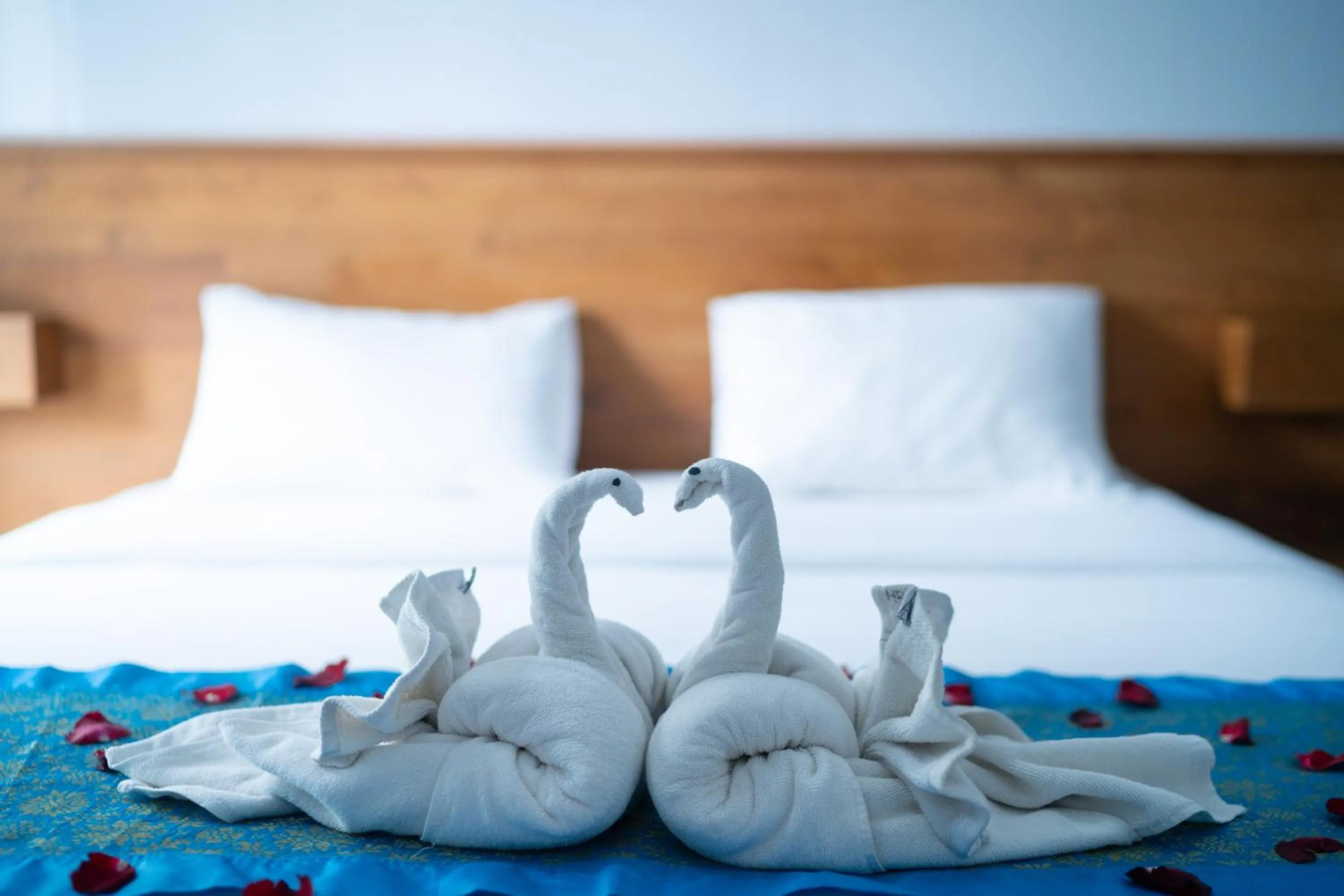 Photo of the whole room, Bed in Astana House