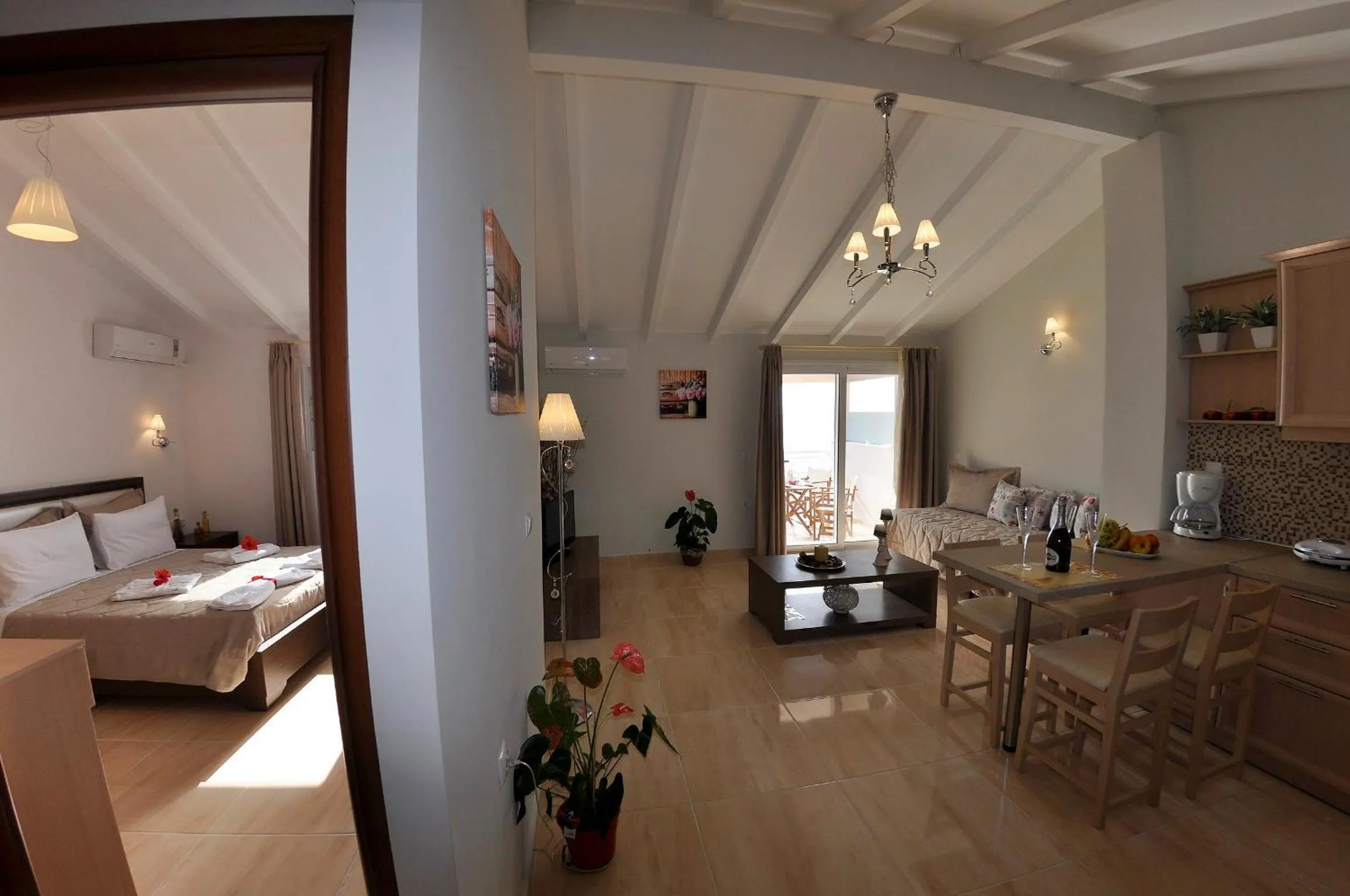 Living room in Mazis Apartments