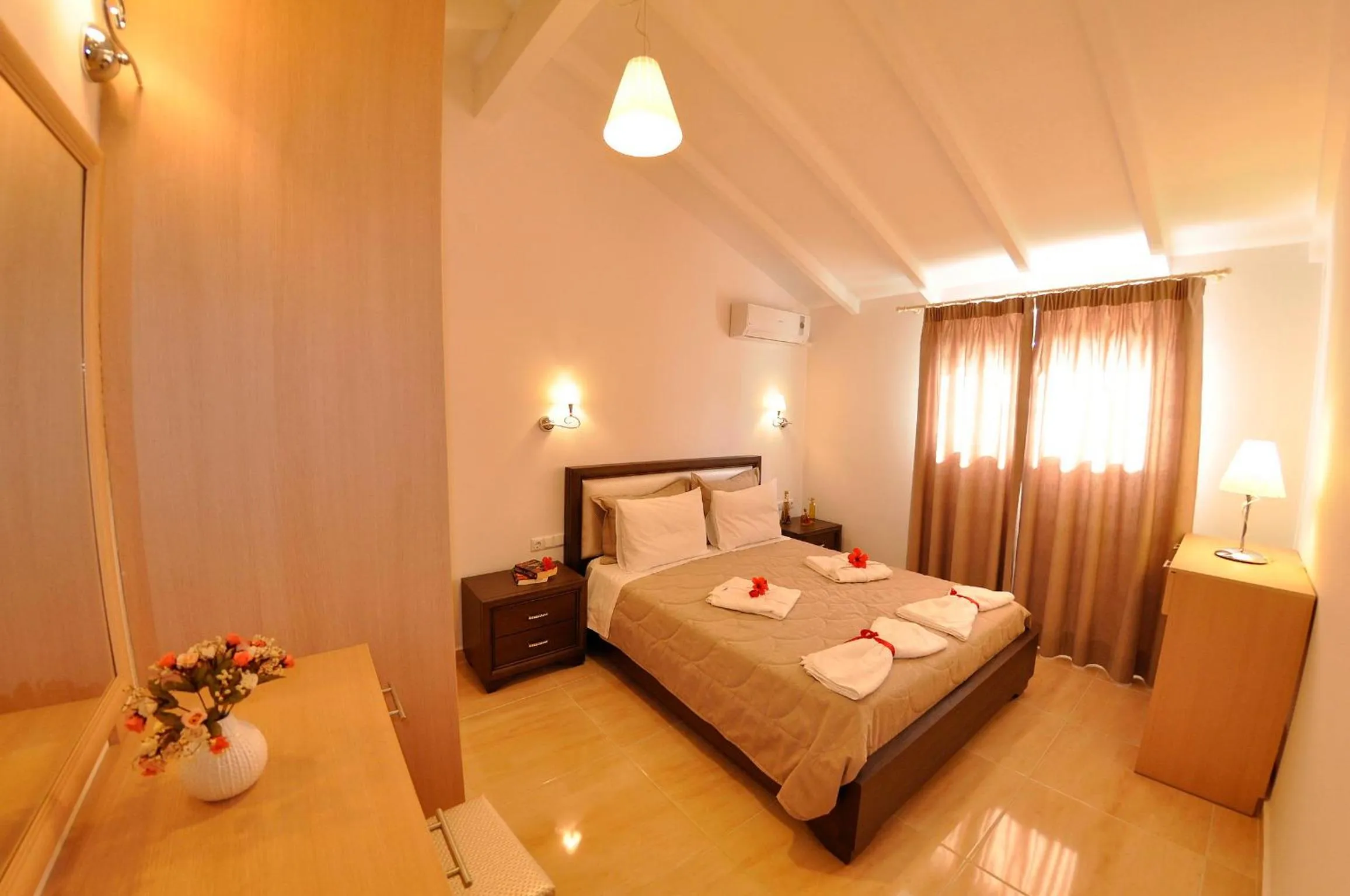 Bedroom in Mazis Apartments