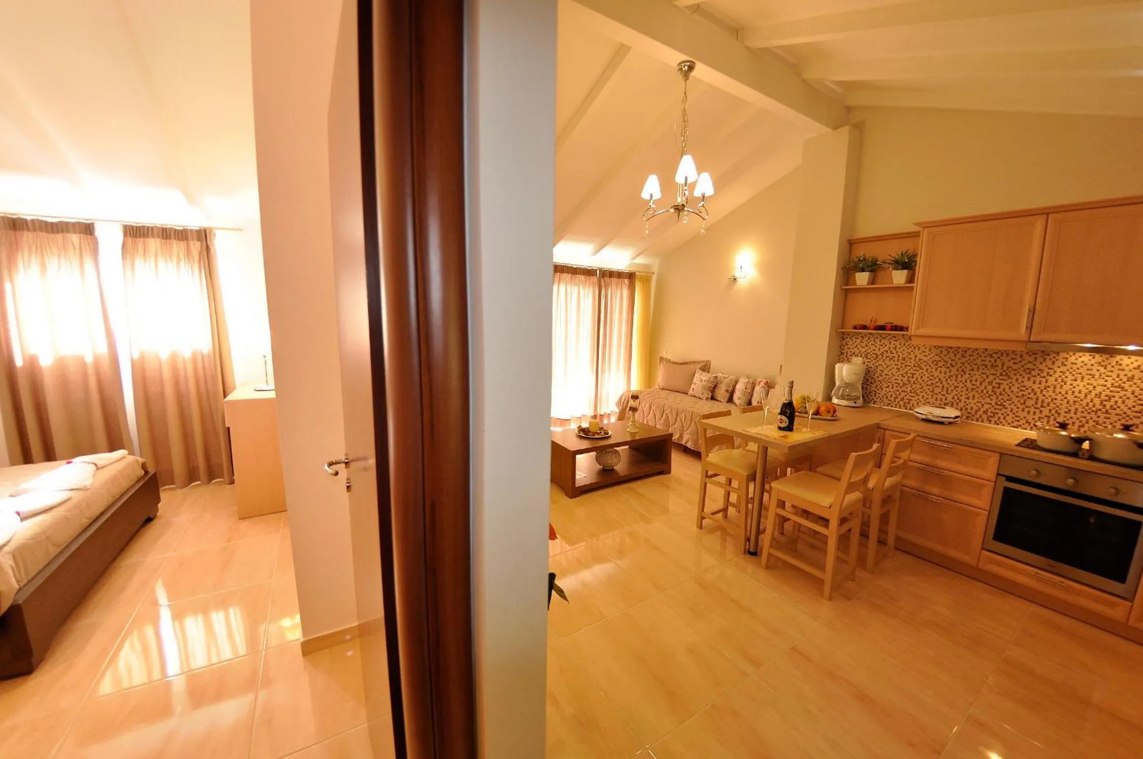 Living room in Mazis Apartments