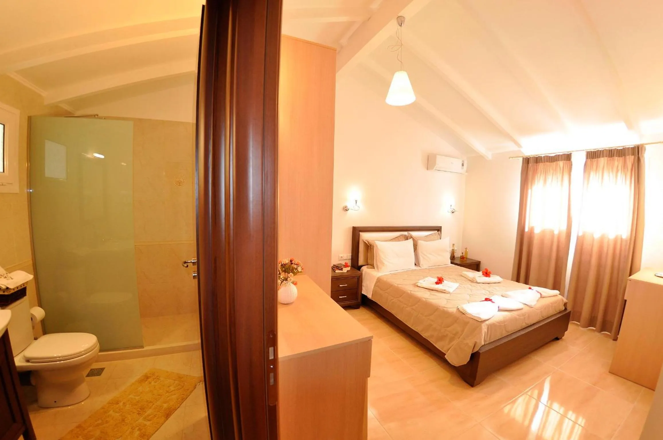 Bedroom in Mazis Apartments