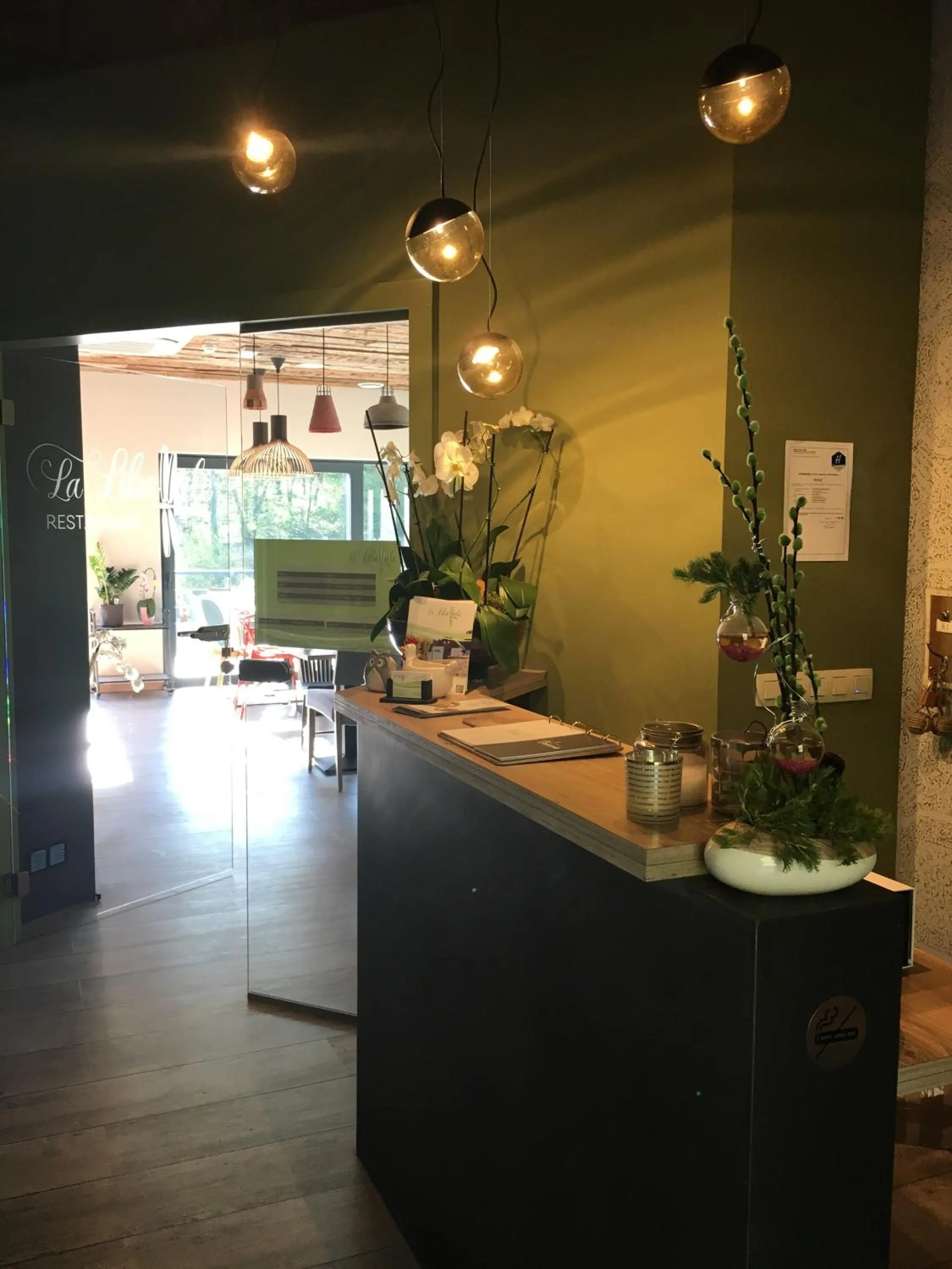 Lobby or reception in La Libellule