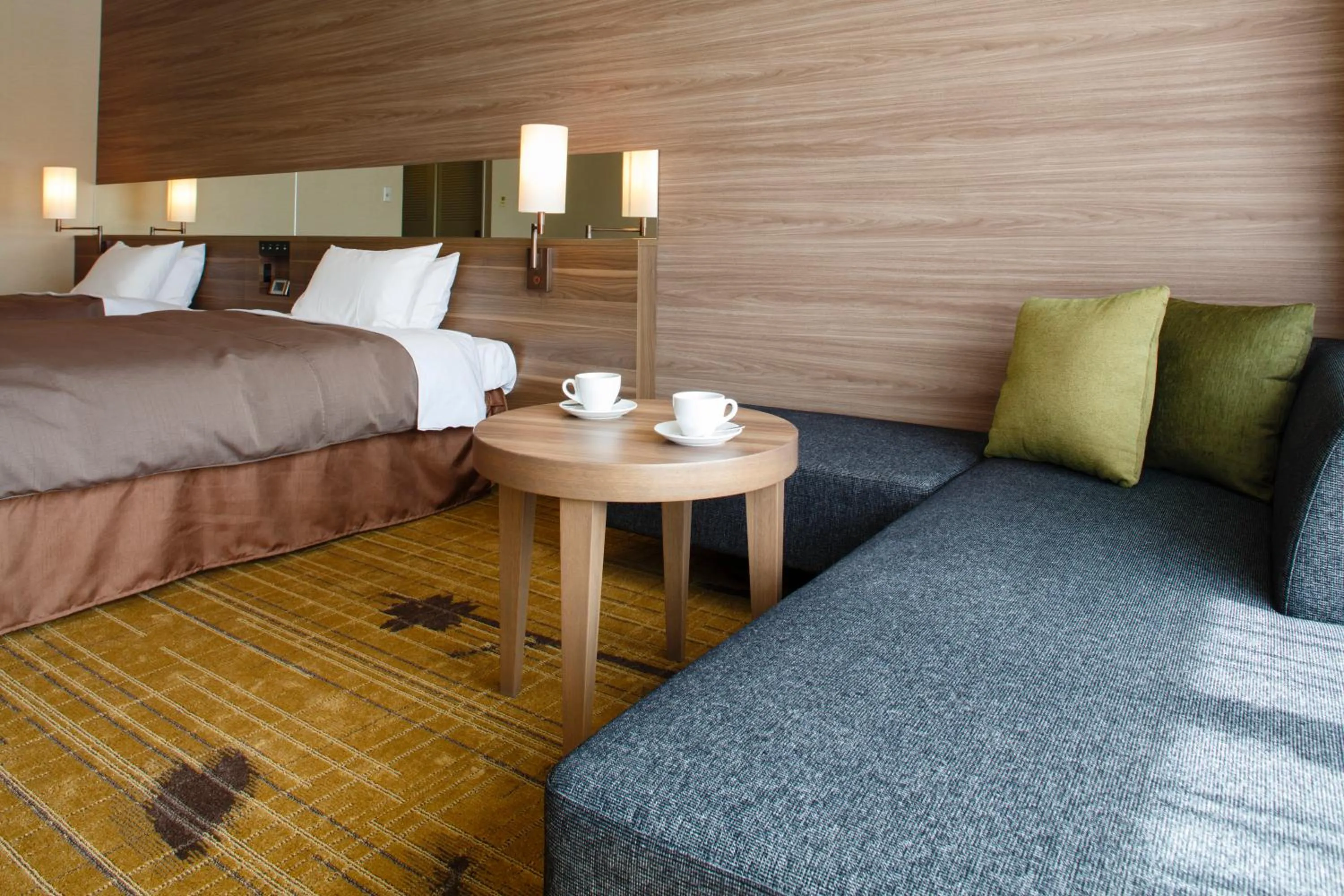 Photo of the whole room, Bed in Fuji View Hotel