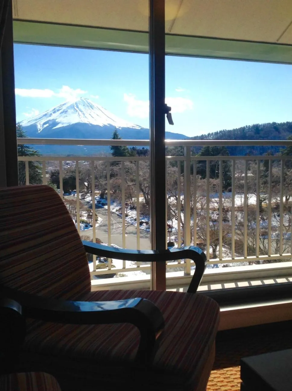 Mountain view in Fuji View Hotel