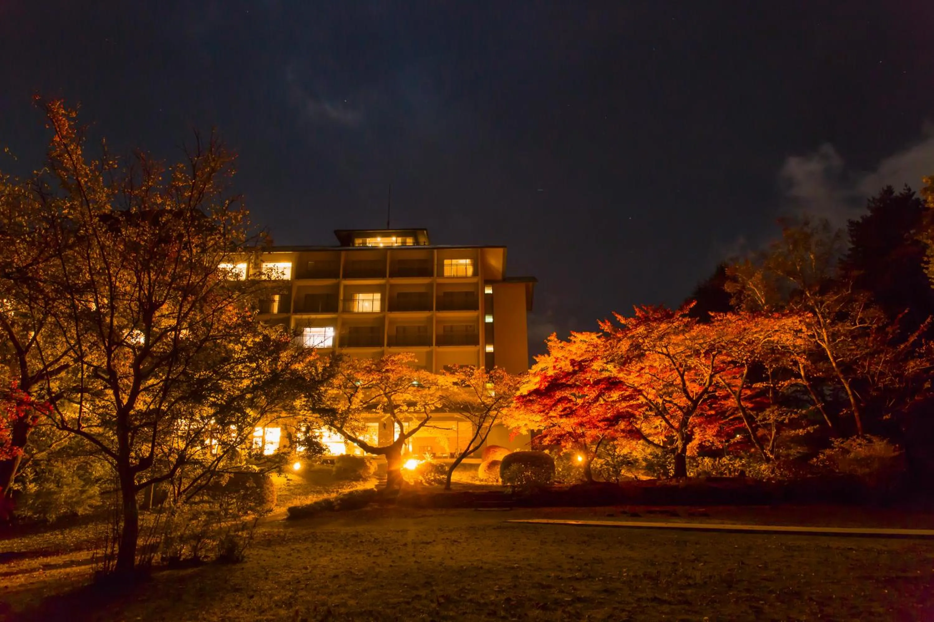 Autumn in Fuji View Hotel