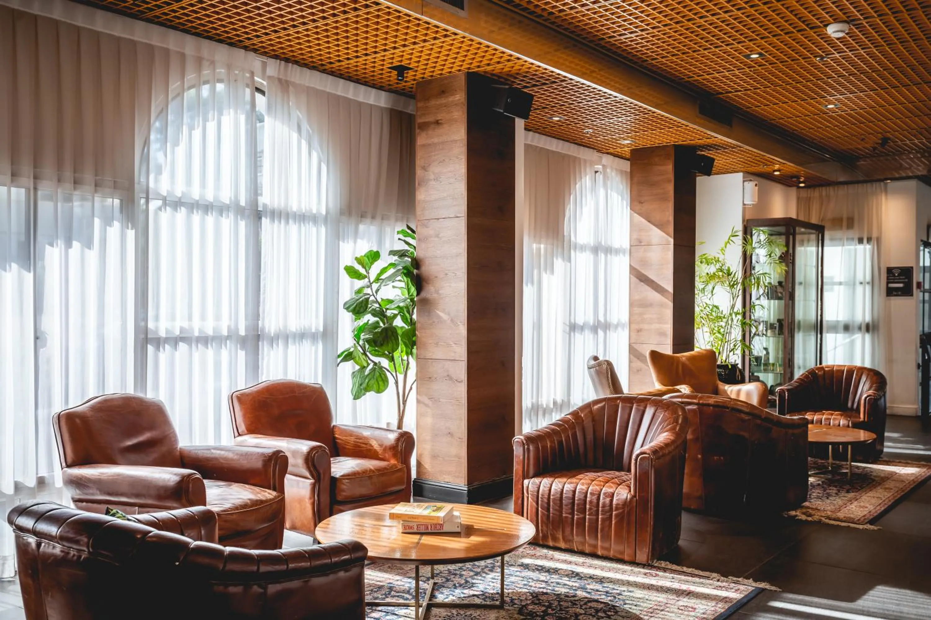 Lobby or reception in Jacob Tiberias