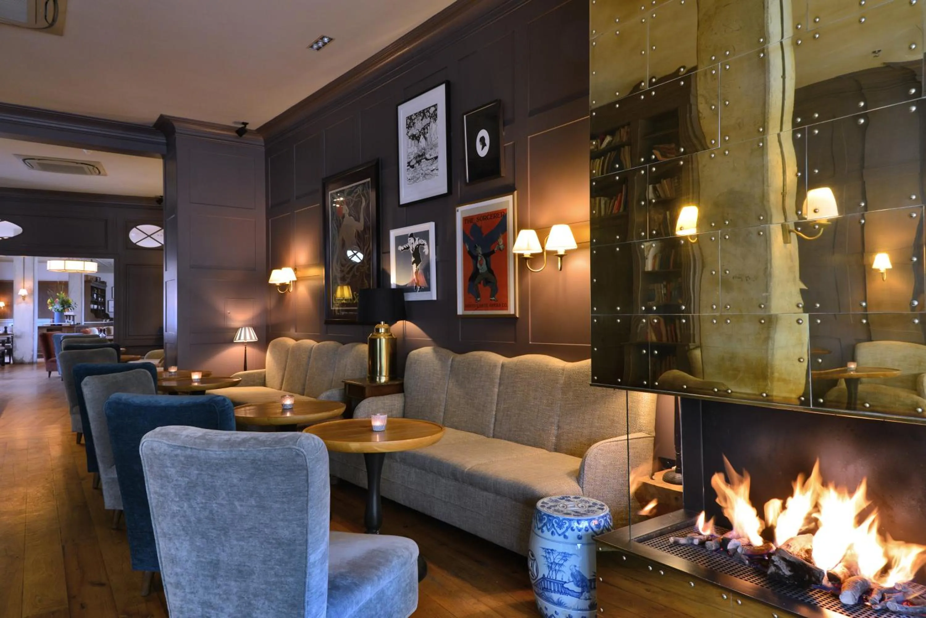 Lounge or bar in Monbijou Hotel