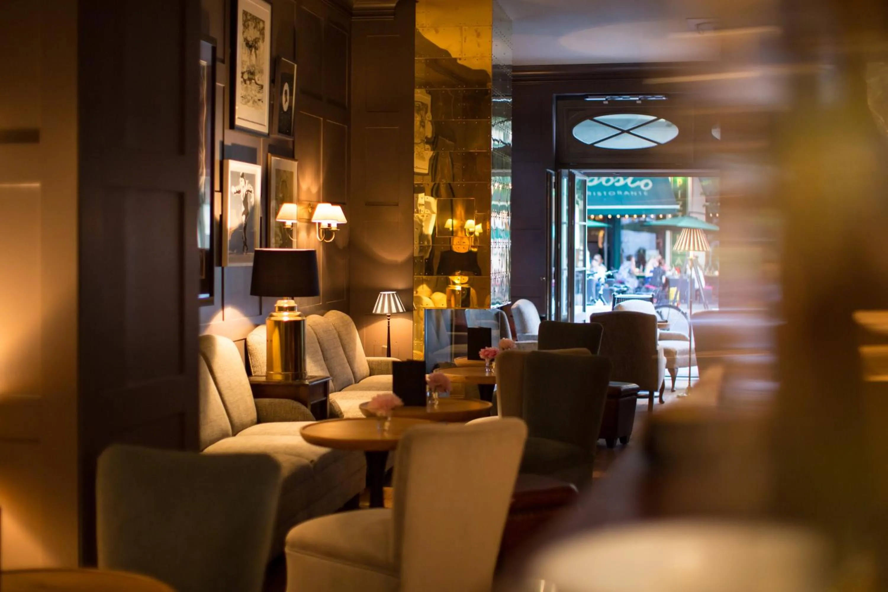 Lounge or bar in Monbijou Hotel