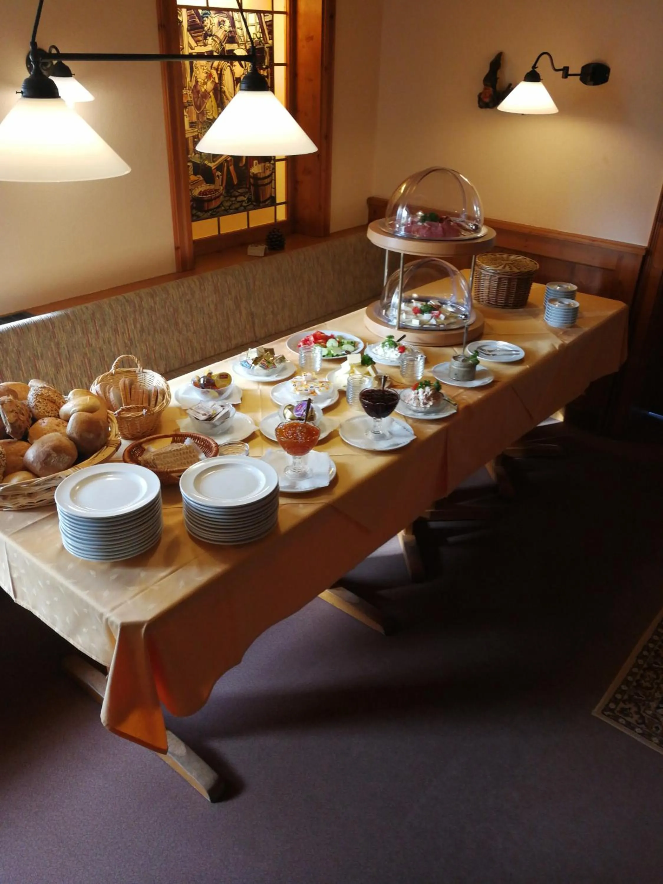 Breakfast in Pension Klette