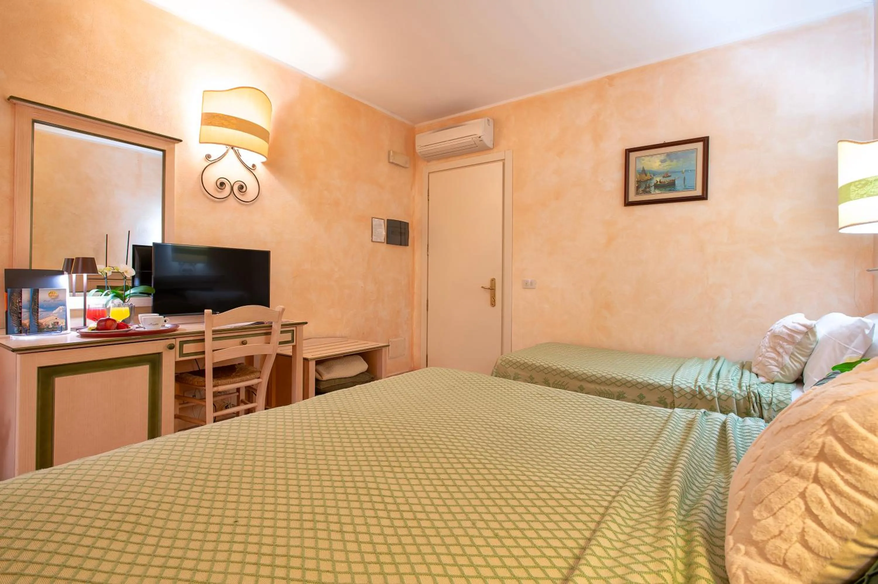 Bed in Hotel Fertilia