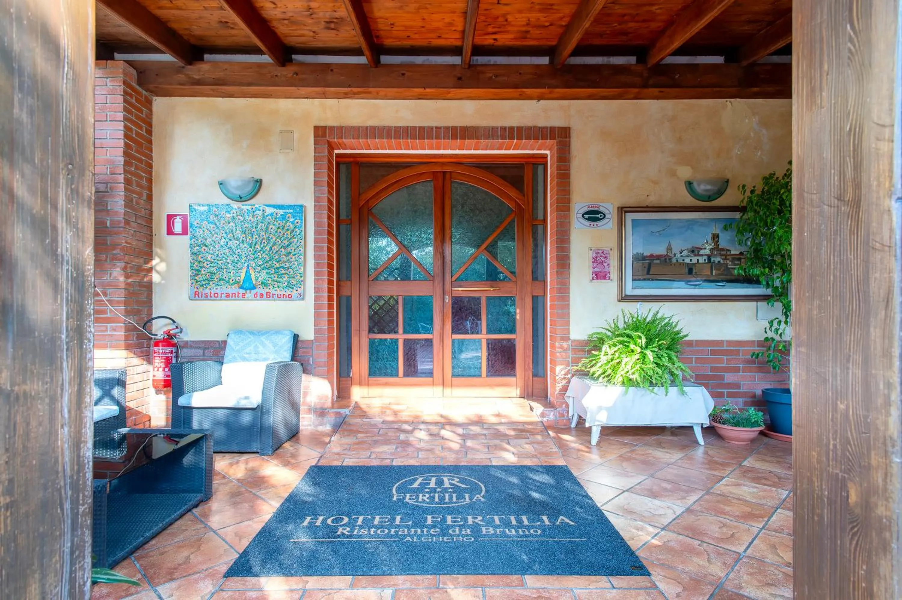 Facade/entrance in Hotel Fertilia