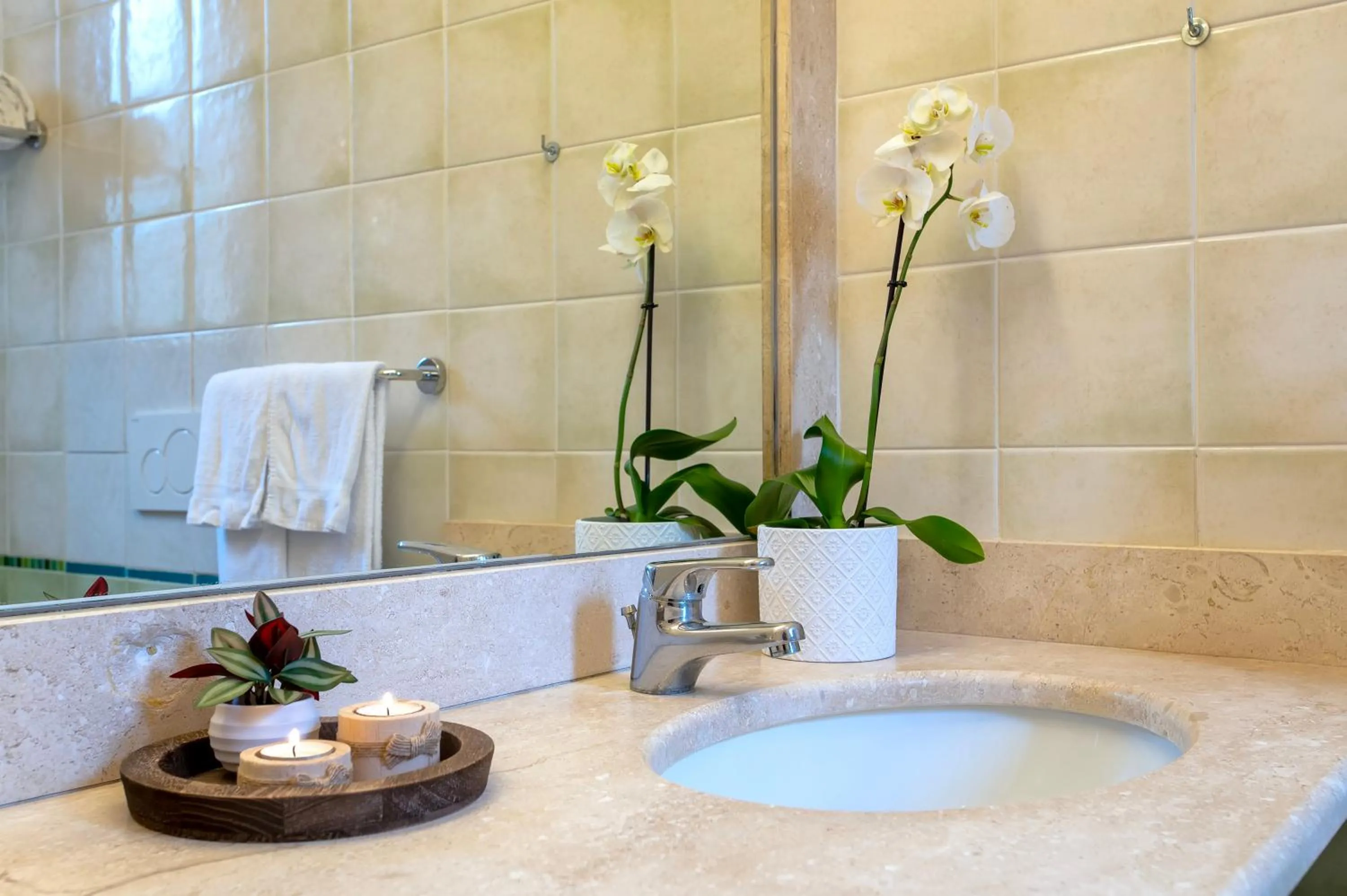 Bathroom in Hotel Fertilia